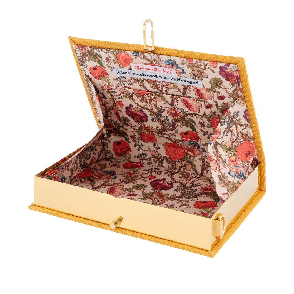 Waffles Strapped Book Clutch by Olympia Le Tan