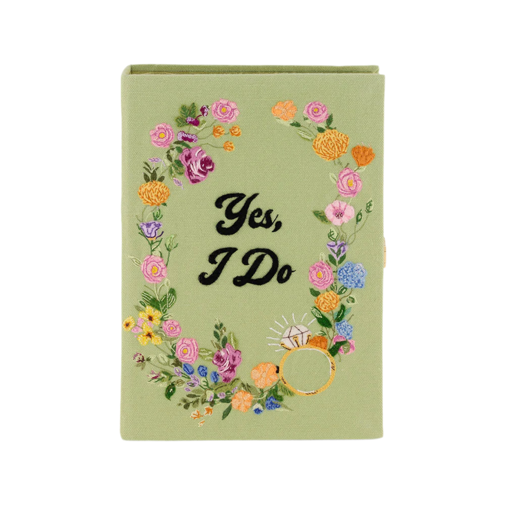 Yes I Do Book Clutch by Olympia Le-Tan
