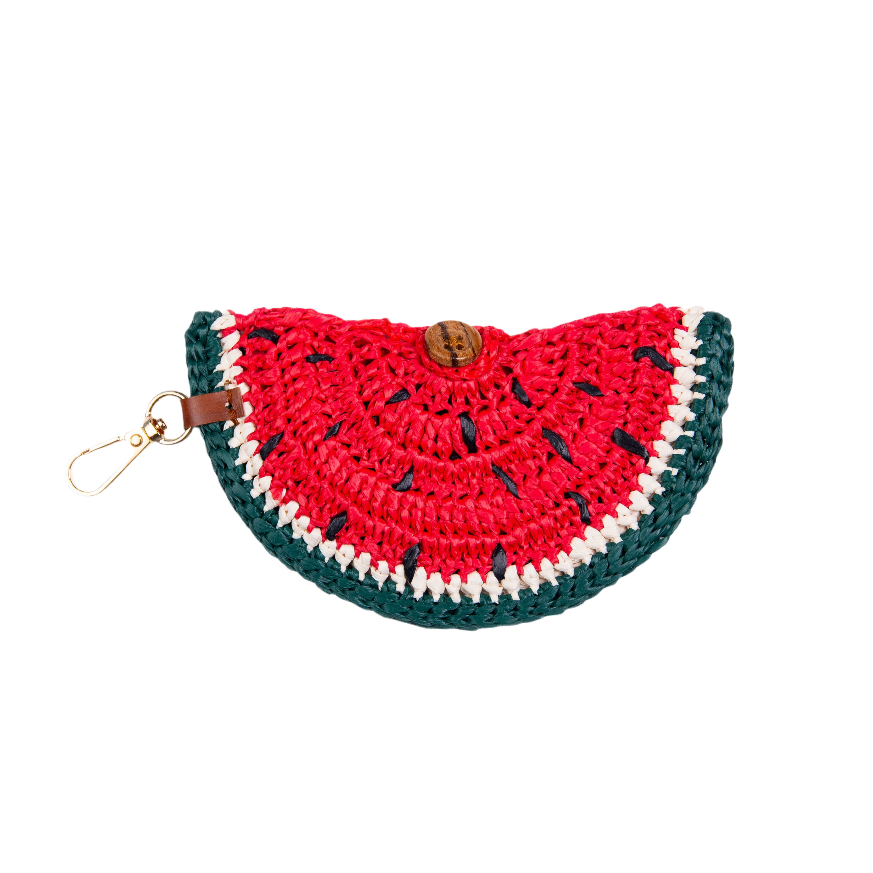 Sandia Raffia Purse by Cashfana