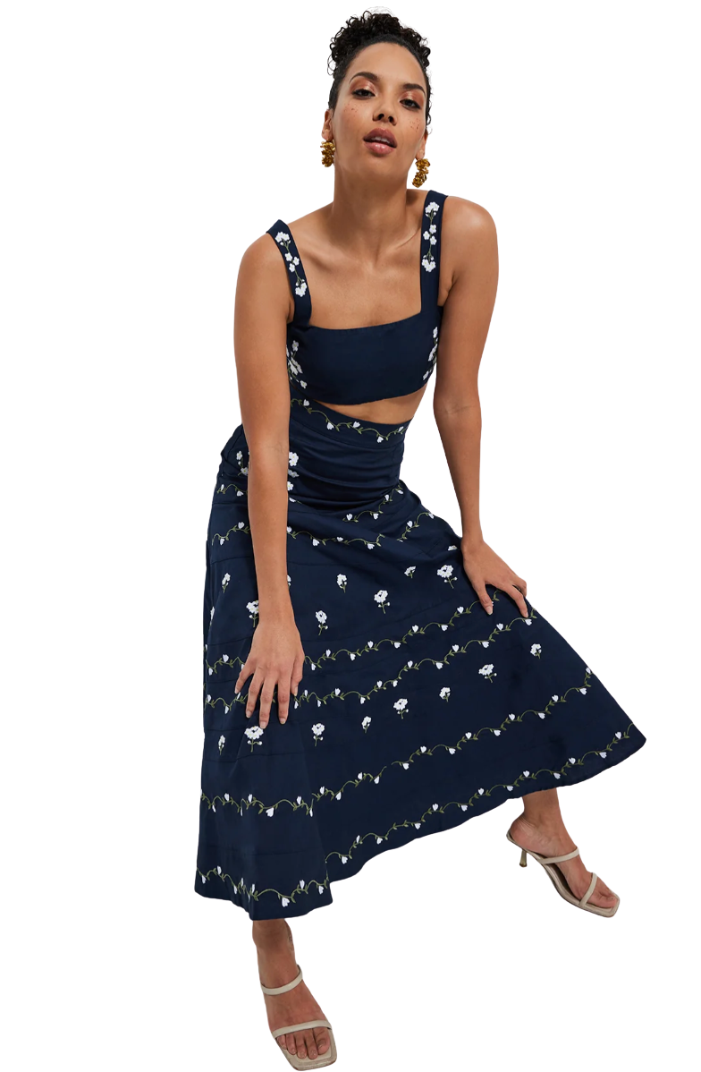DERYA SKIRT SET by Fanm Mon