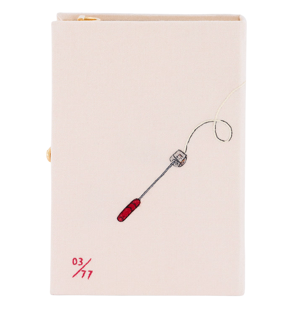 Fondue Fromage (Strapped) Book Clutch by Olympia Le Tan