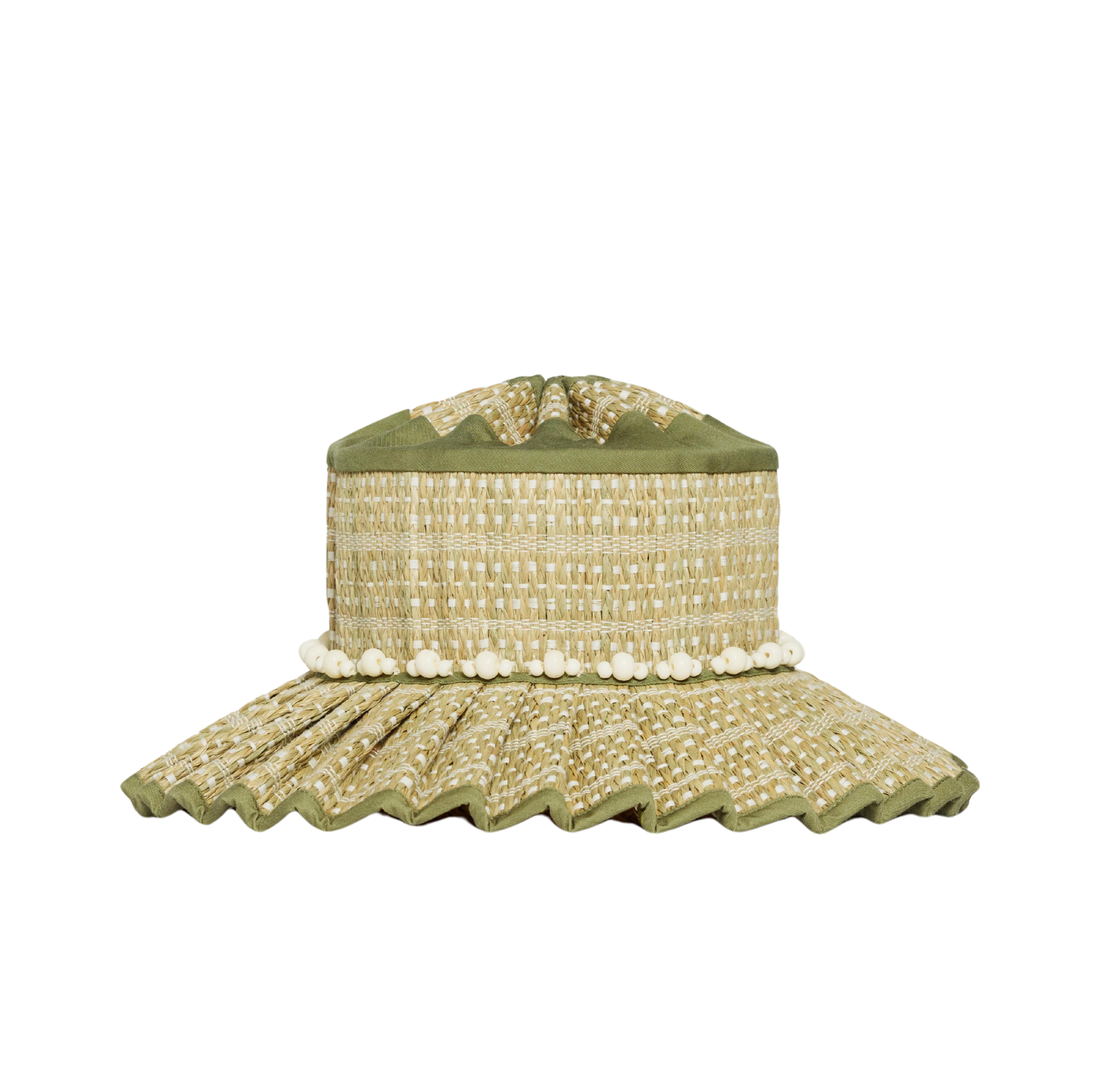 Natalie Simkins Exclusive Braided Pistachio | Midi Capri Hat by Lorna Murray