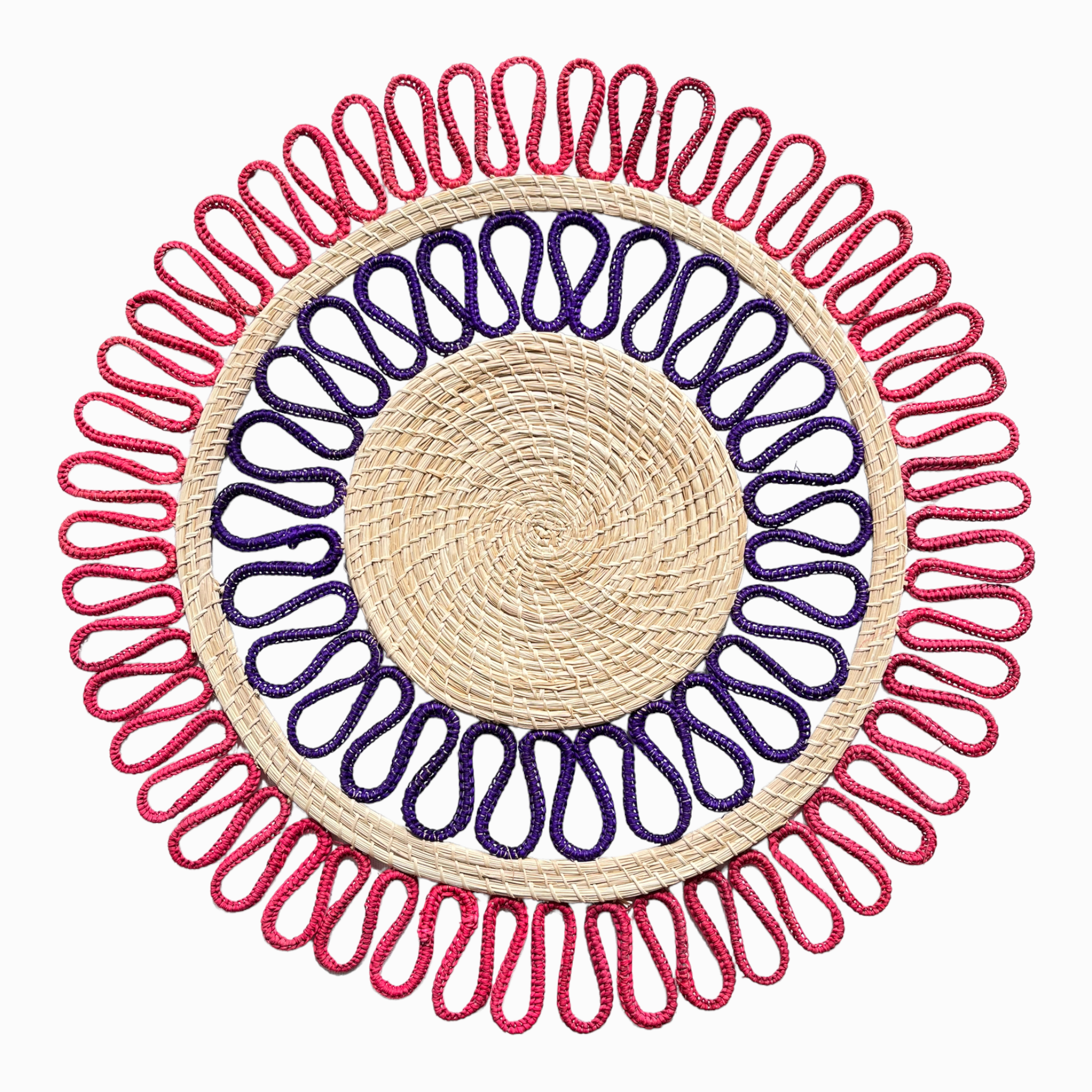 Magnolia Dos Placemat - Iraca Palm by Coro Cora