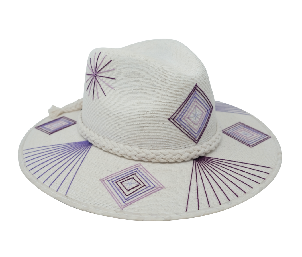 Purple Marfa Hat by Corazon Playero