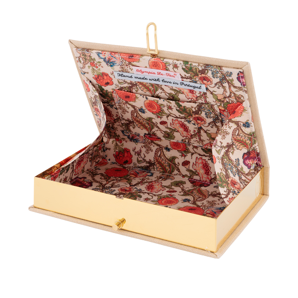 Tulip Book Clutch by Olympia Le-Tan