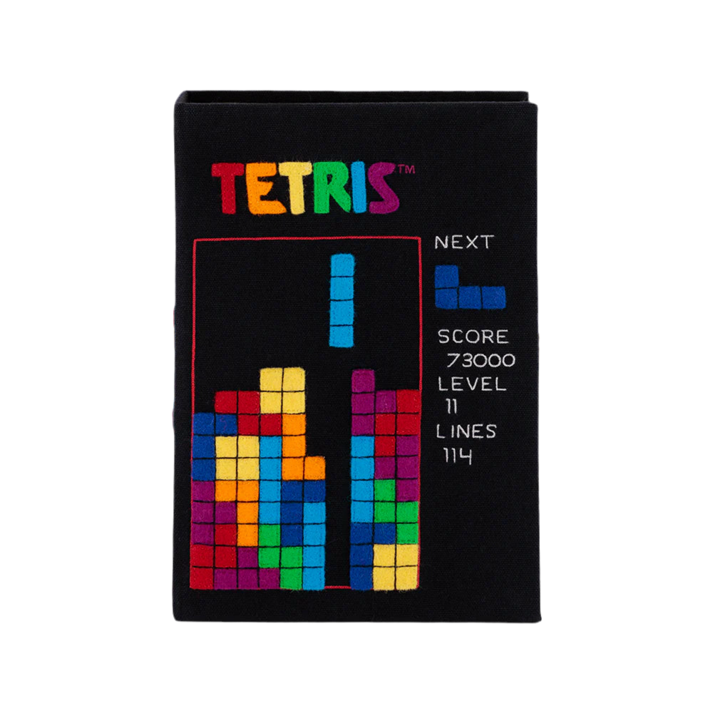 Tetris Book Clutch by Olympia Le-Tan