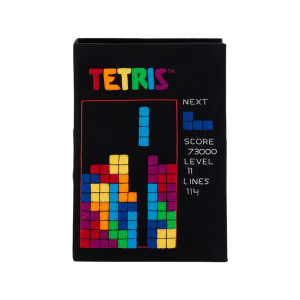 Tetris Book Clutch by Olympia Le-Tan | HerStory