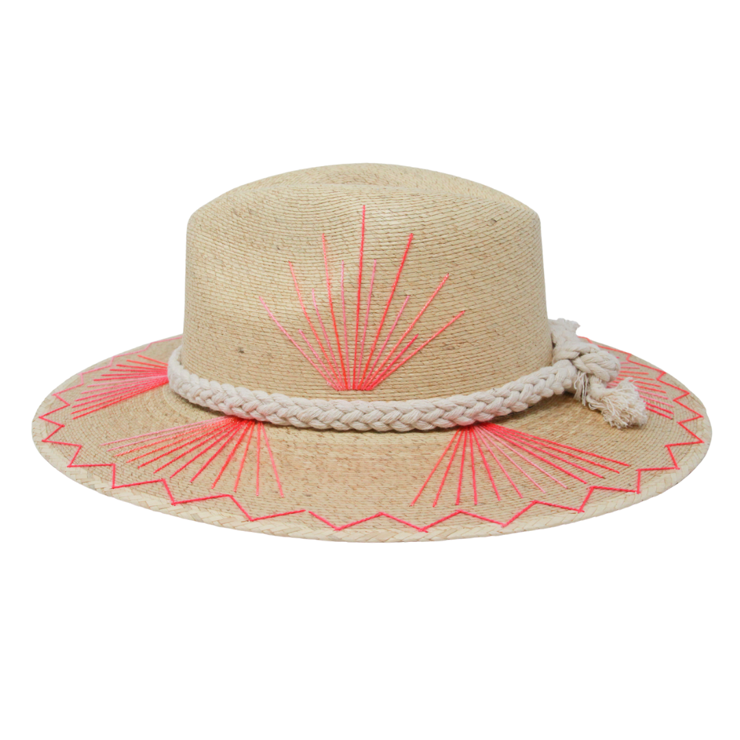 Exclusive Pink Agave Hat by Corazon Playero