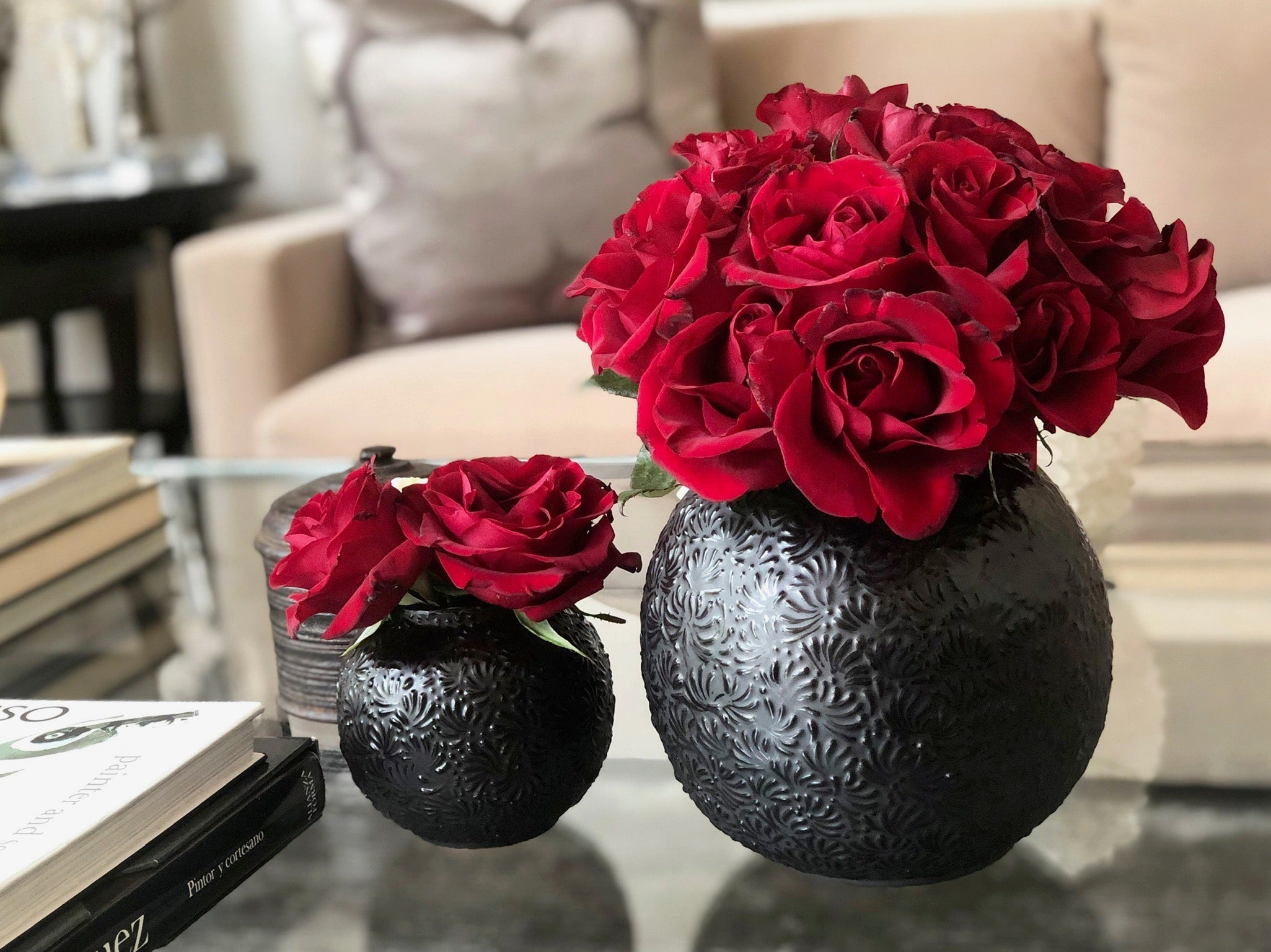 Isabel Talavera Vase in Gray by Agave