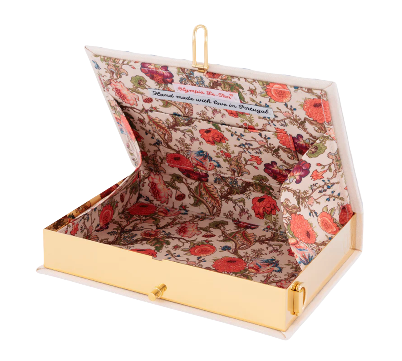 Fondue Fromage (Strapped) Book Clutch by Olympia Le Tan