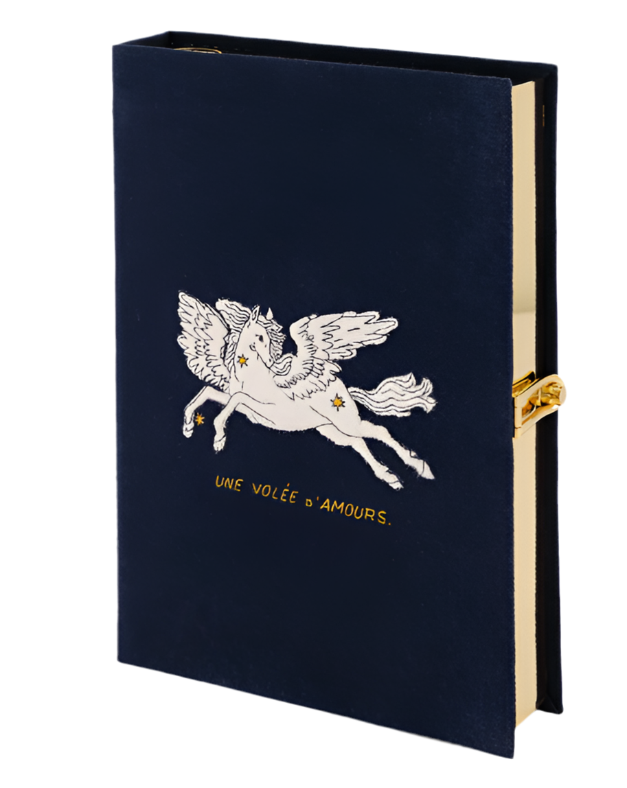 Une Volee D'amour Book Clutch by Olympia Le-Tan