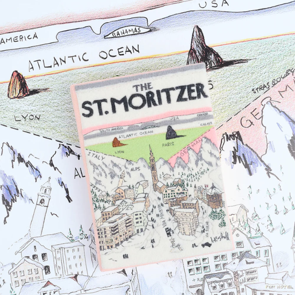 The St. Moritzer Book Clutch by Olympia Le-Tan