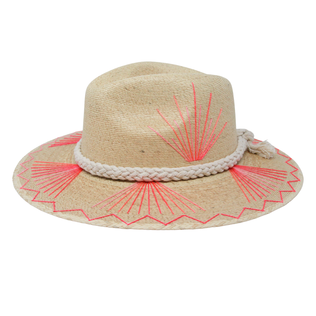 Exclusive Pink Agave Hat by Corazon Playero