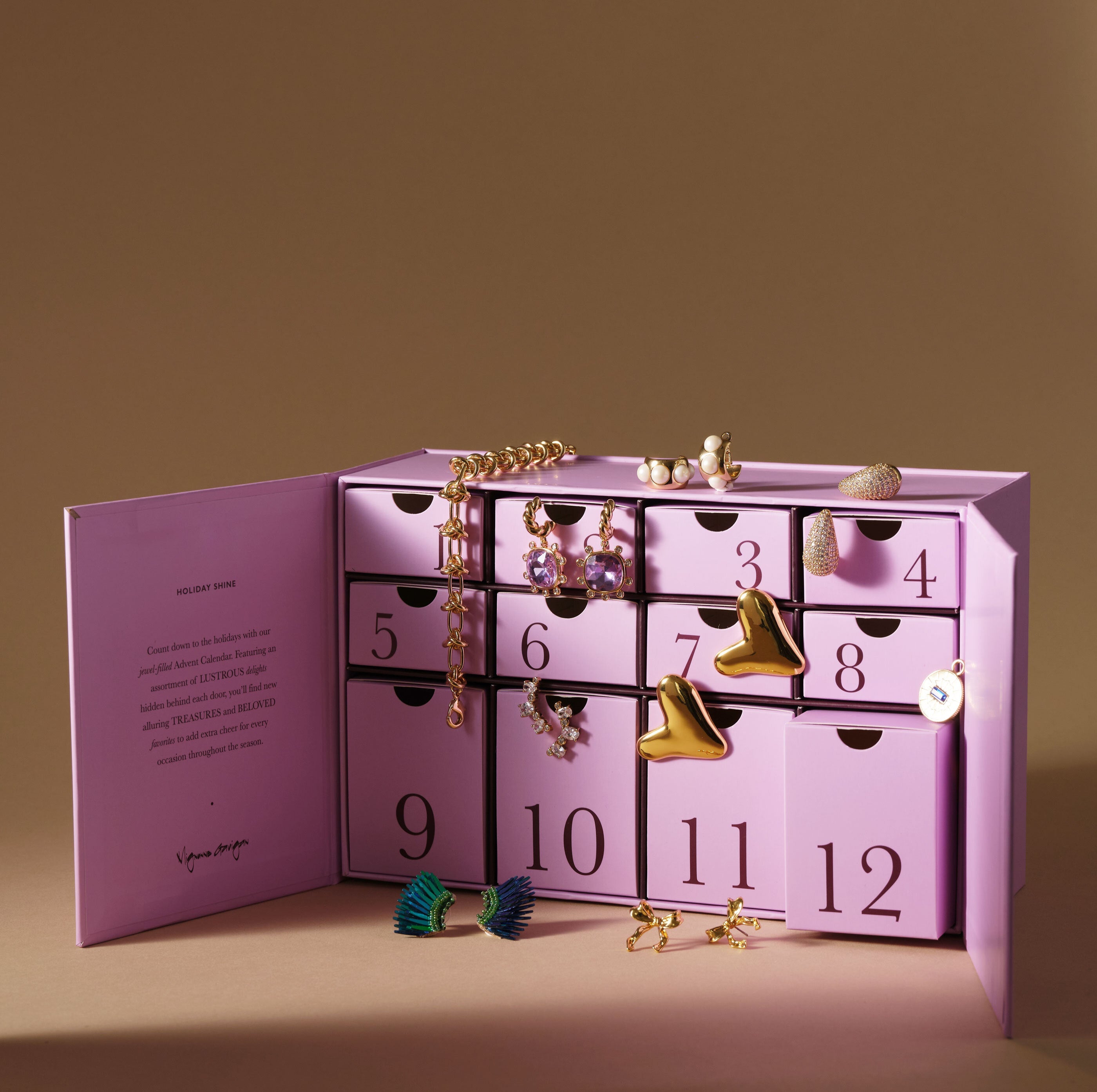 Jewelry Advent Calendar by Mignonne Gavigan