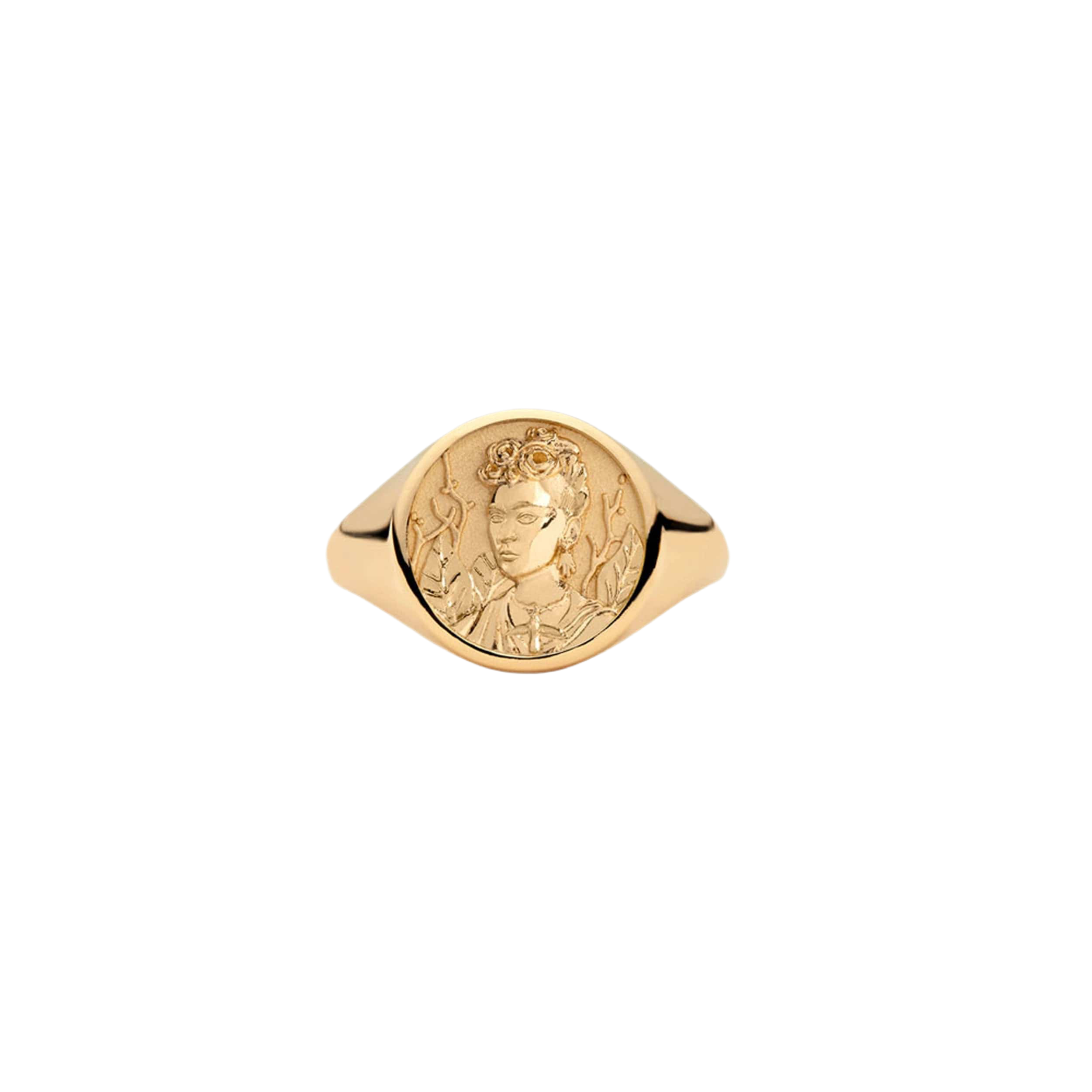 Frida Kahlo Signet Ring by Awe Inspired