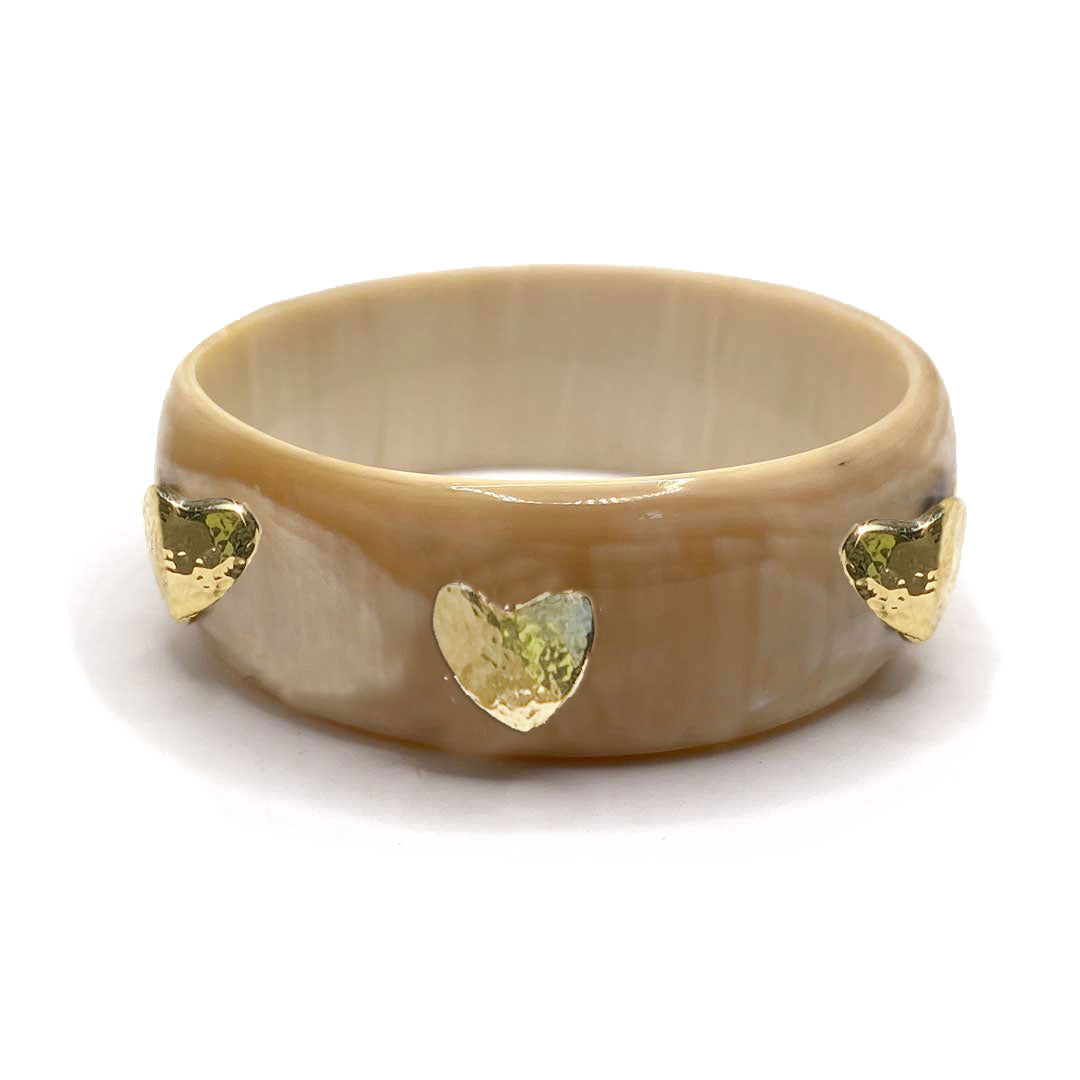 Rhys Horn Bangle by Akola