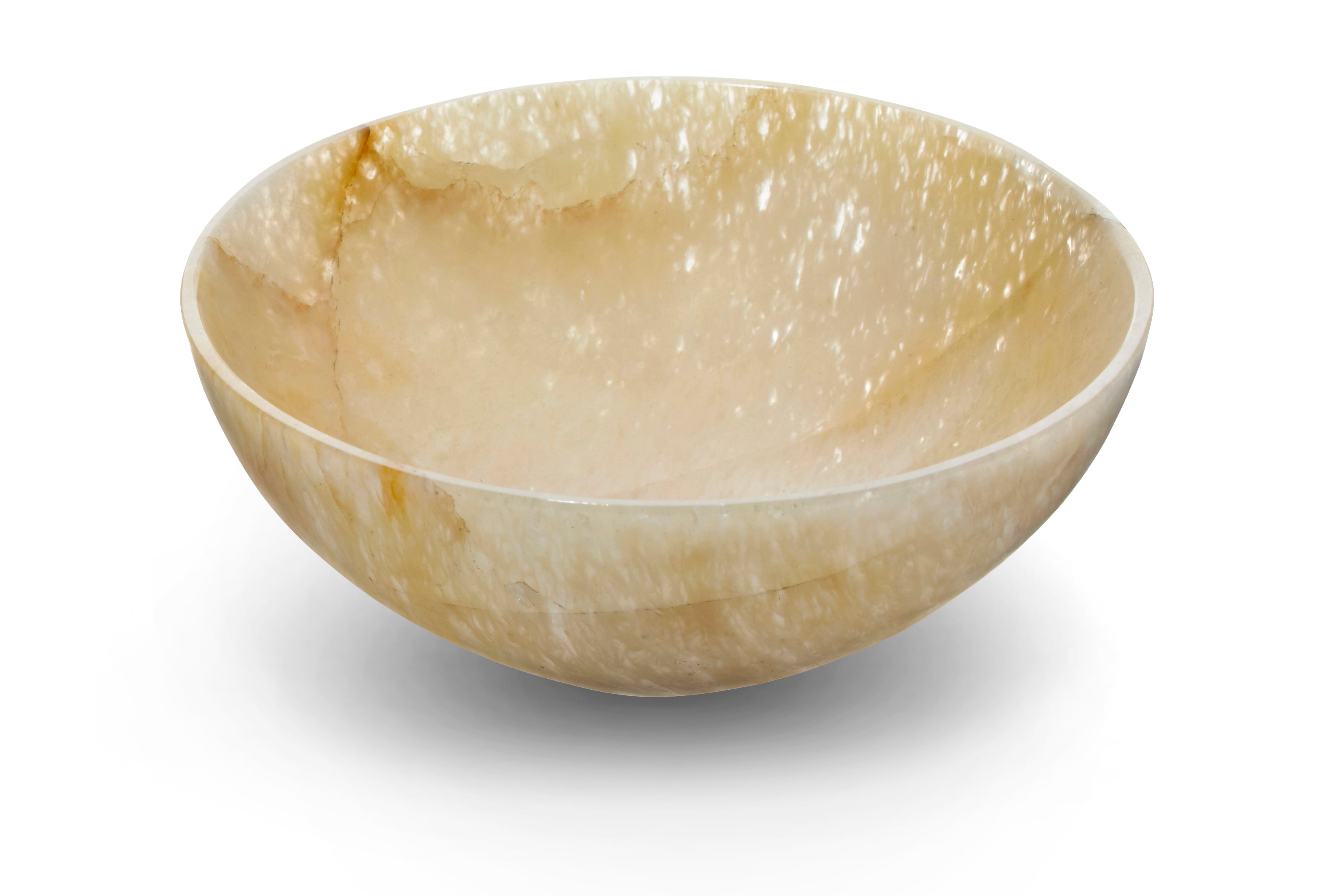 Tigela Bowl, Citron Aventurine, Medium by ANNA New York