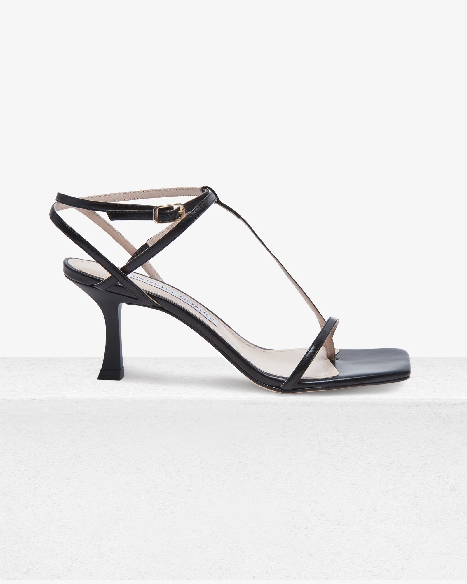 Alana Black Sandal by Andrea Gomez