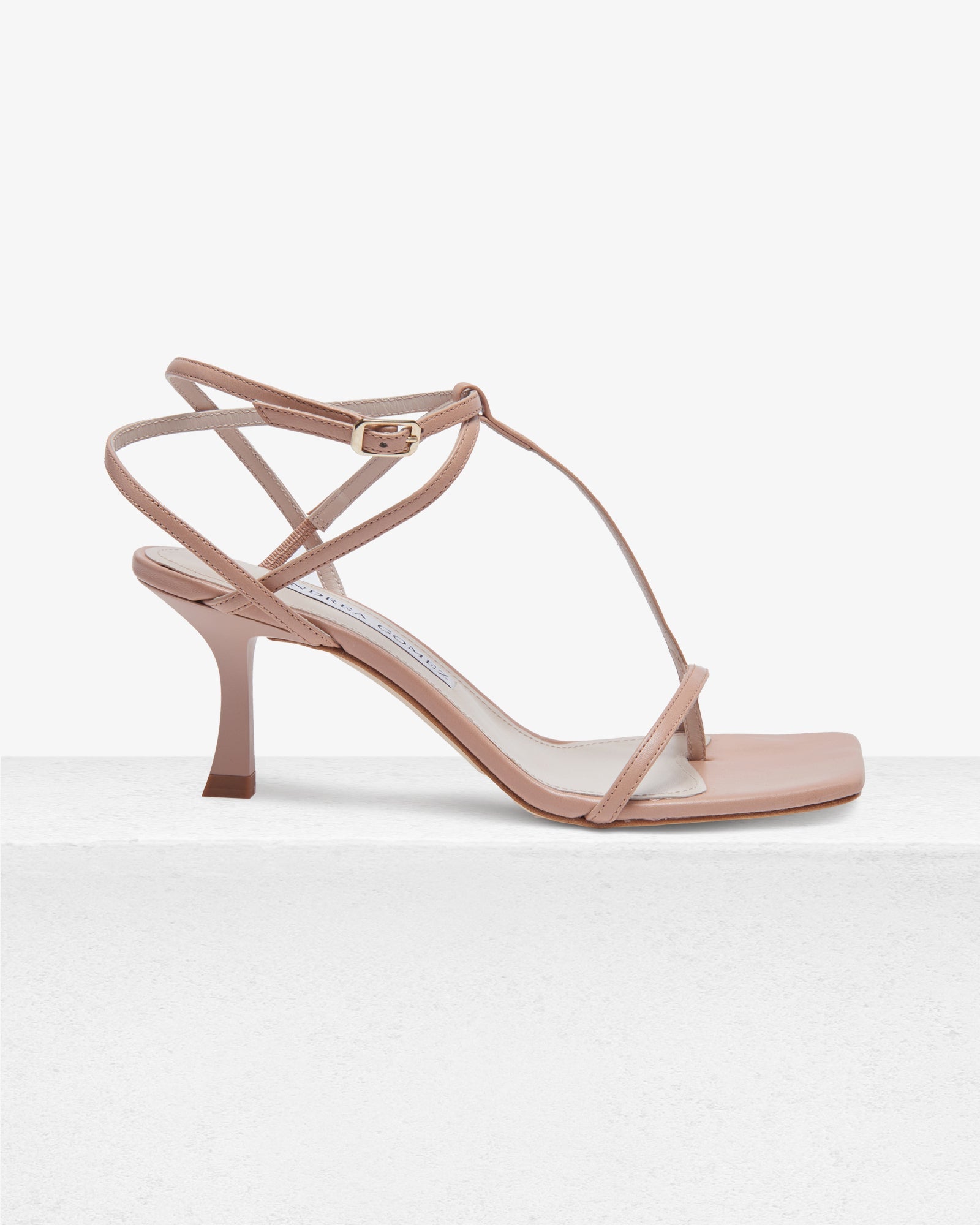 Alana Blush Sandal by Andrea Gomez