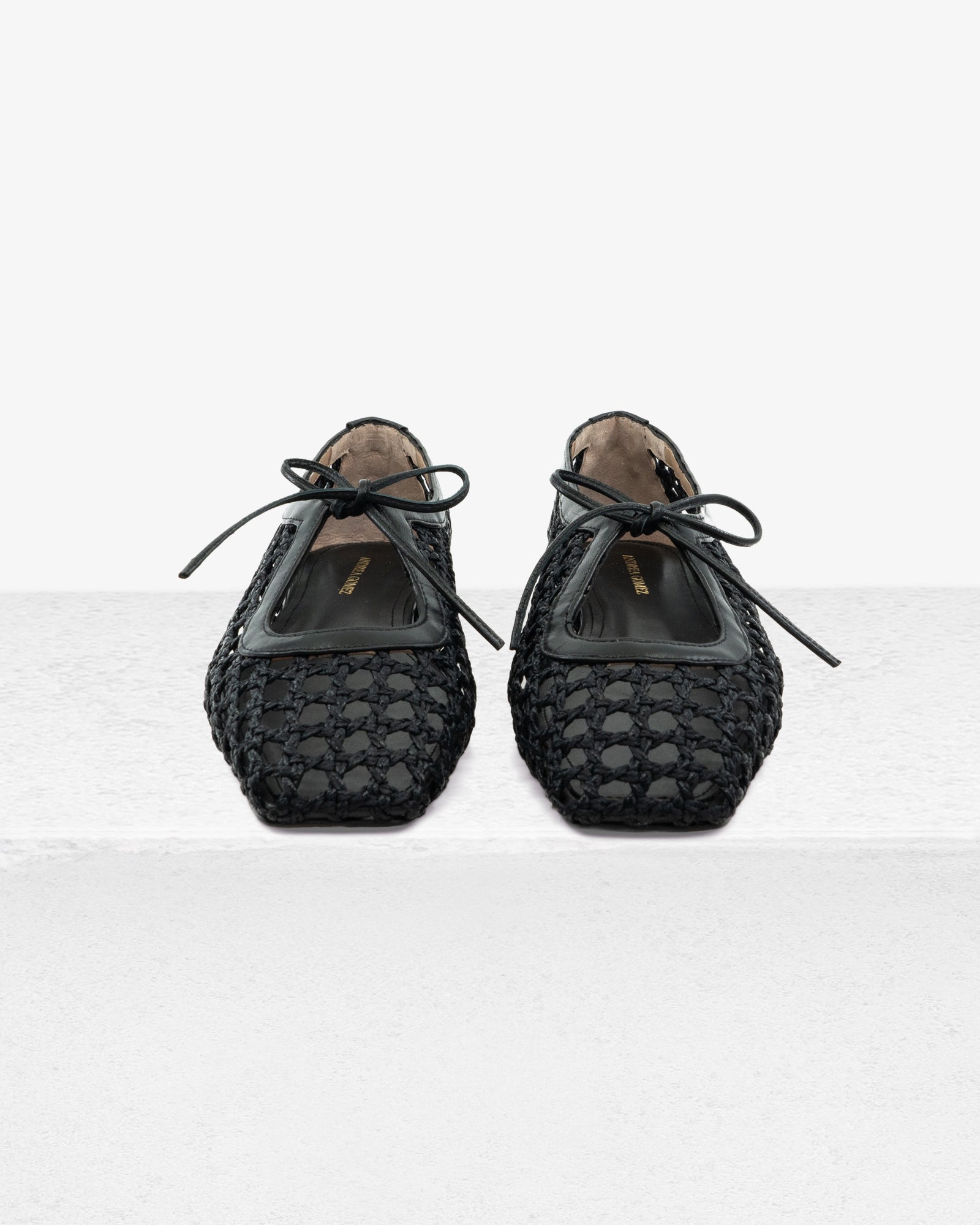 Amelia Black Raffia by Andrea Gomez