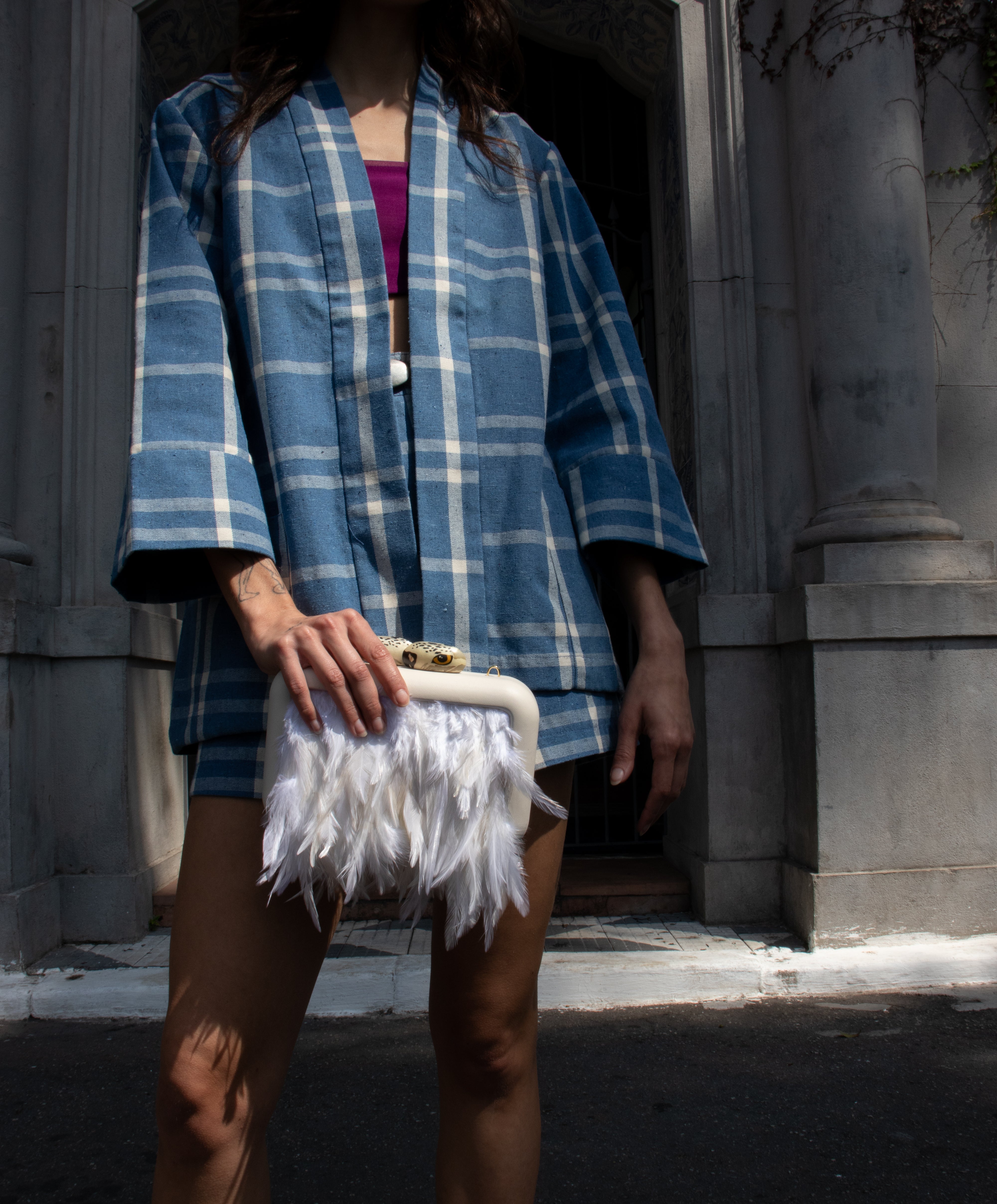 Animalis Owl White Clutch by Sy&Vie