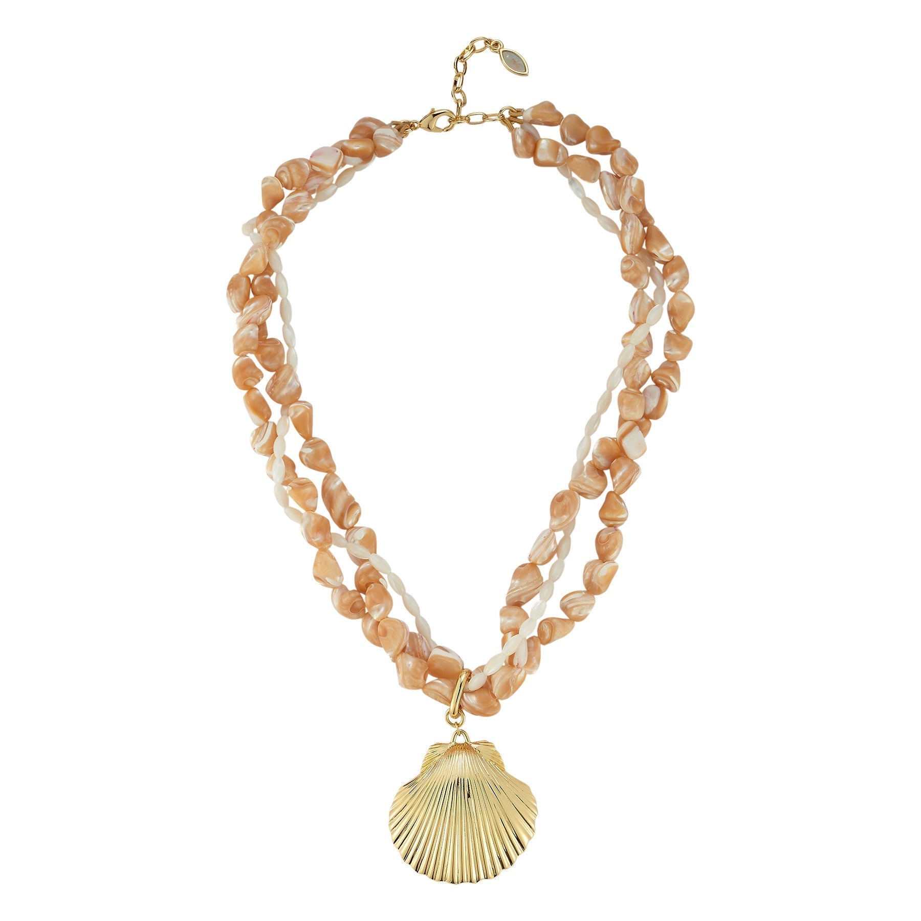 Anisah Shell Necklace by Mignonne Gavigan