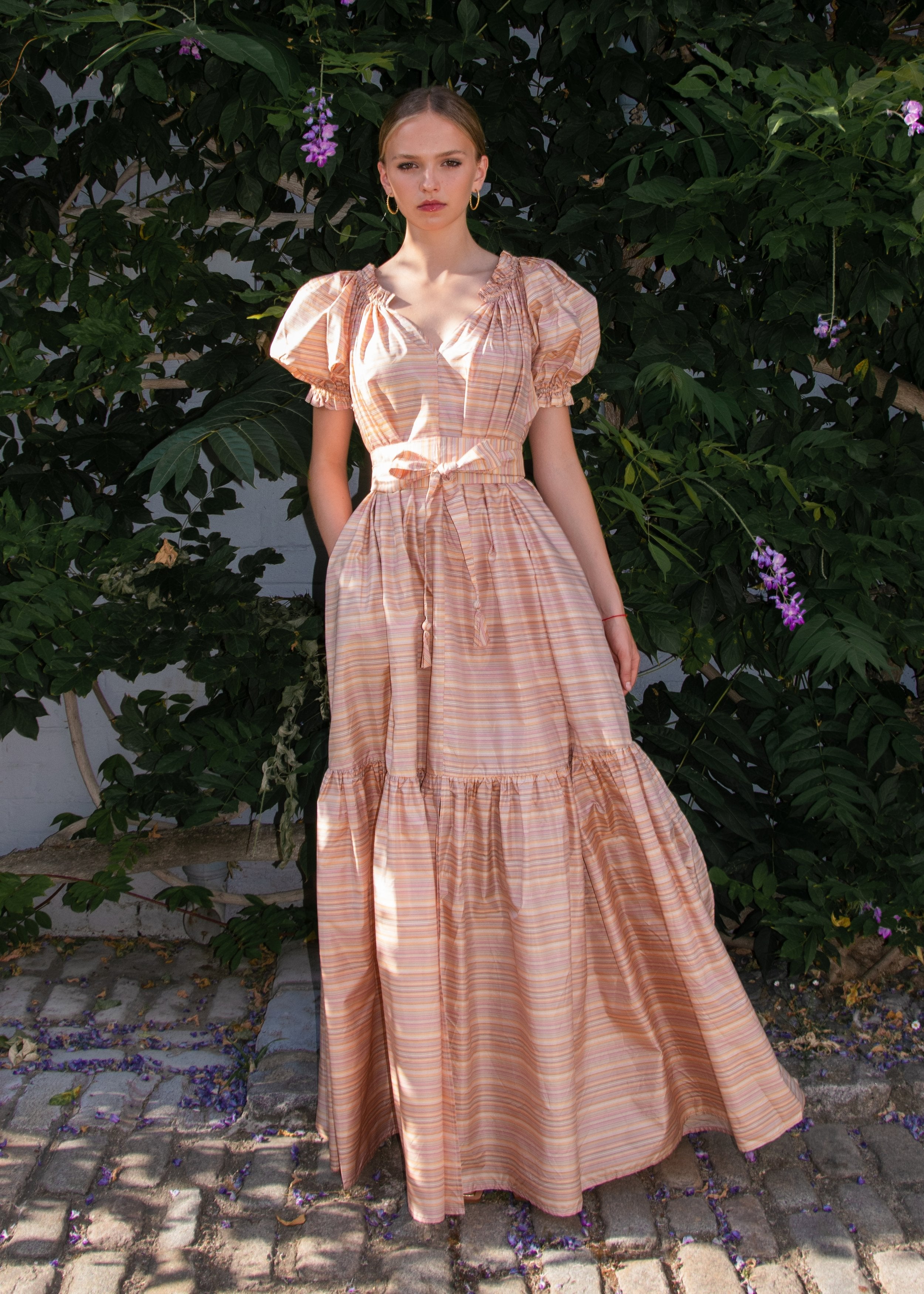 Bardot Maxi Gown by Anna Mason