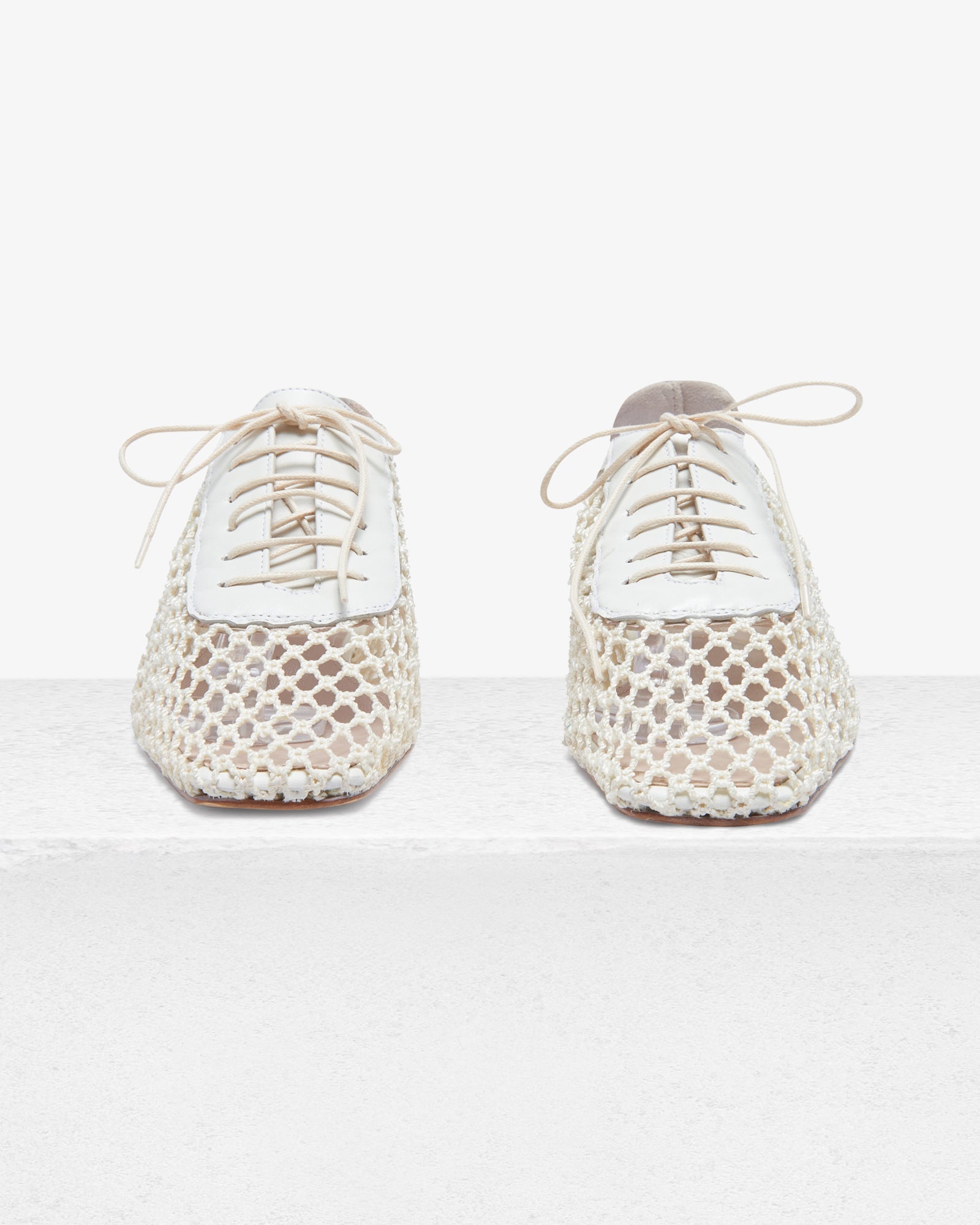 Antonia Off White Mesh by Andrea Gomez