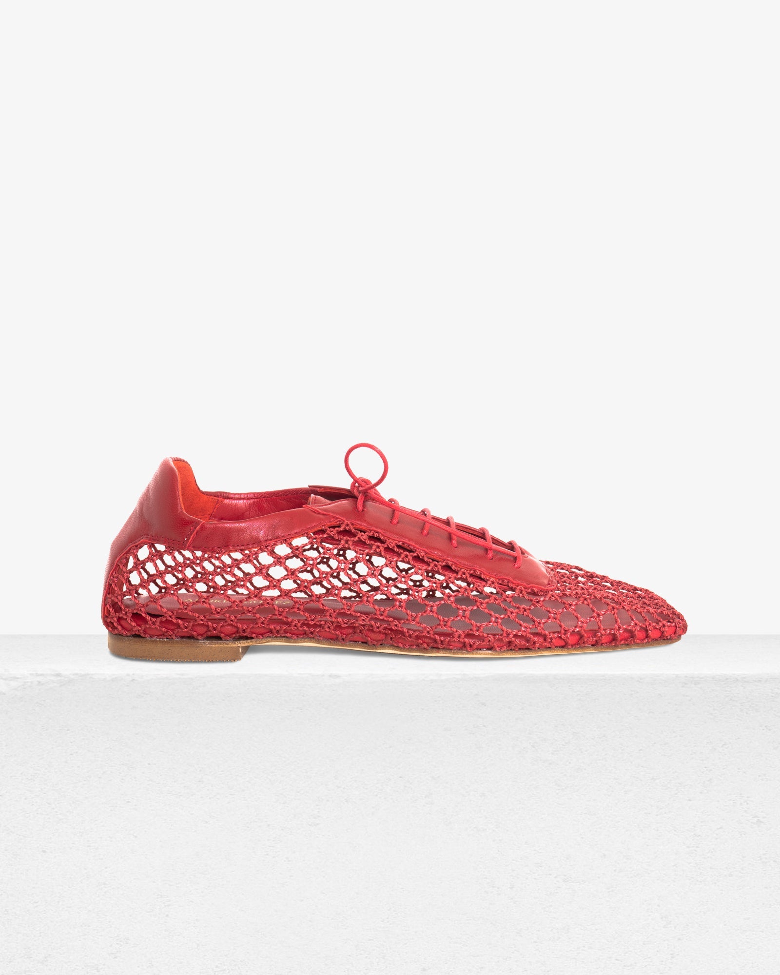 Antonia Red Mesh by Andrea Gomez