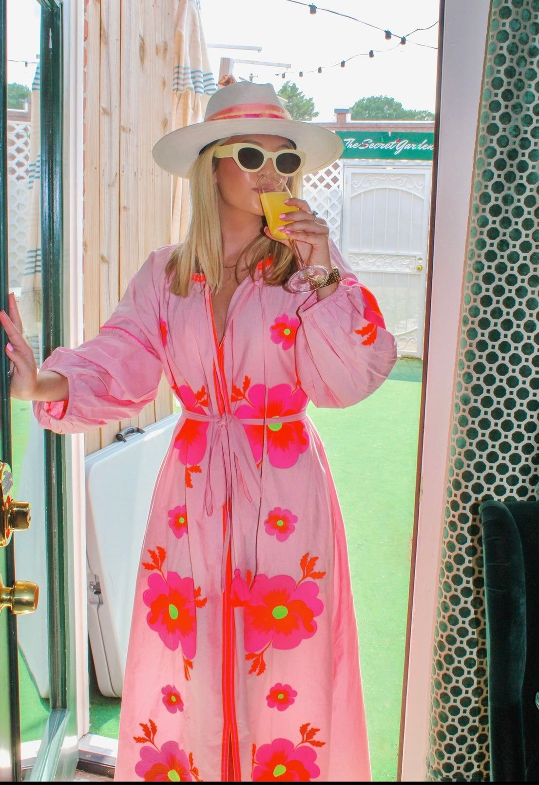 Florida Florals-Pink by Tela Mercantile