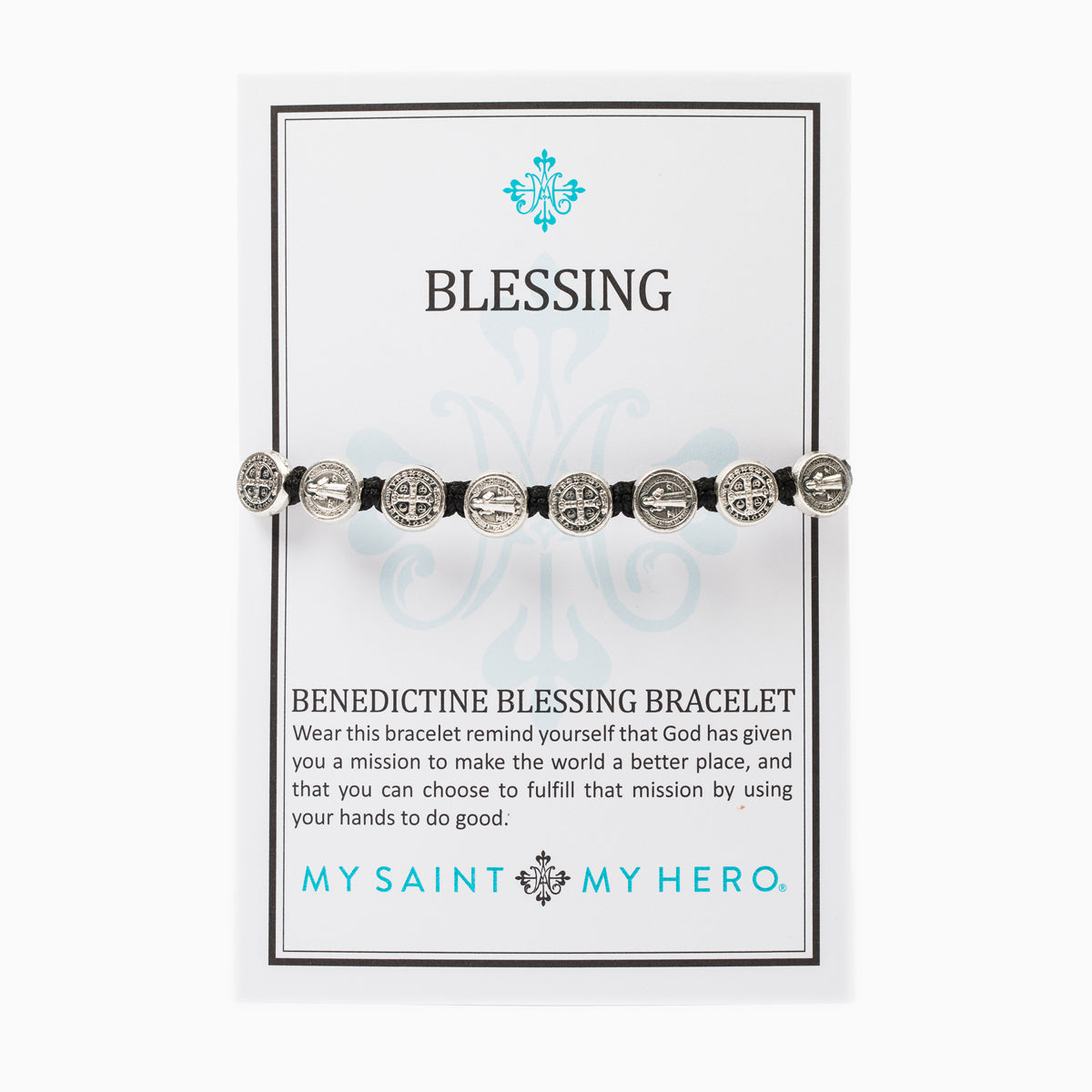 Benedictine Blessing Bracelet - Silver Medals by My Saint My Hero