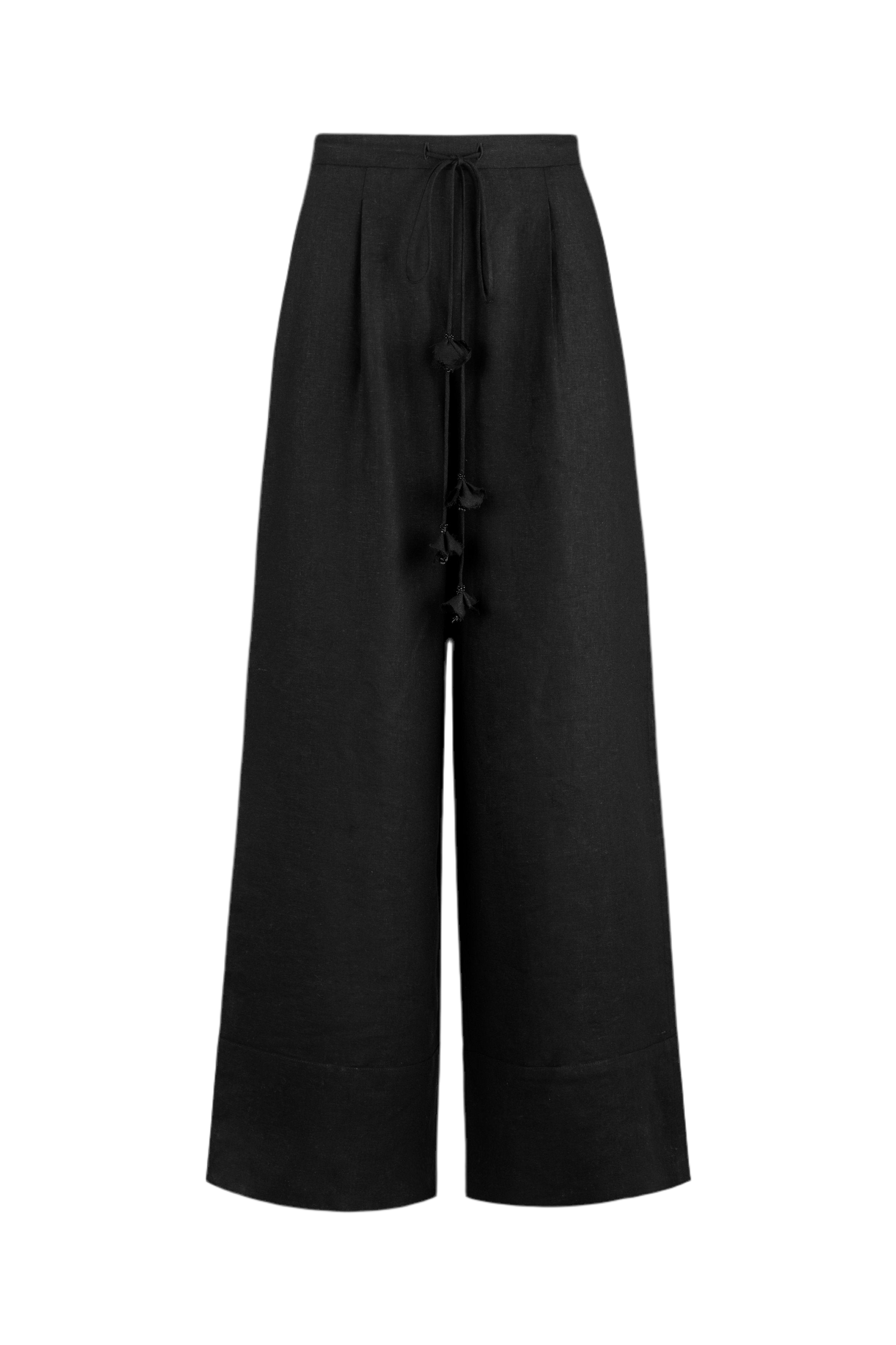 Golestan Pants - Black by RosewaterHouse