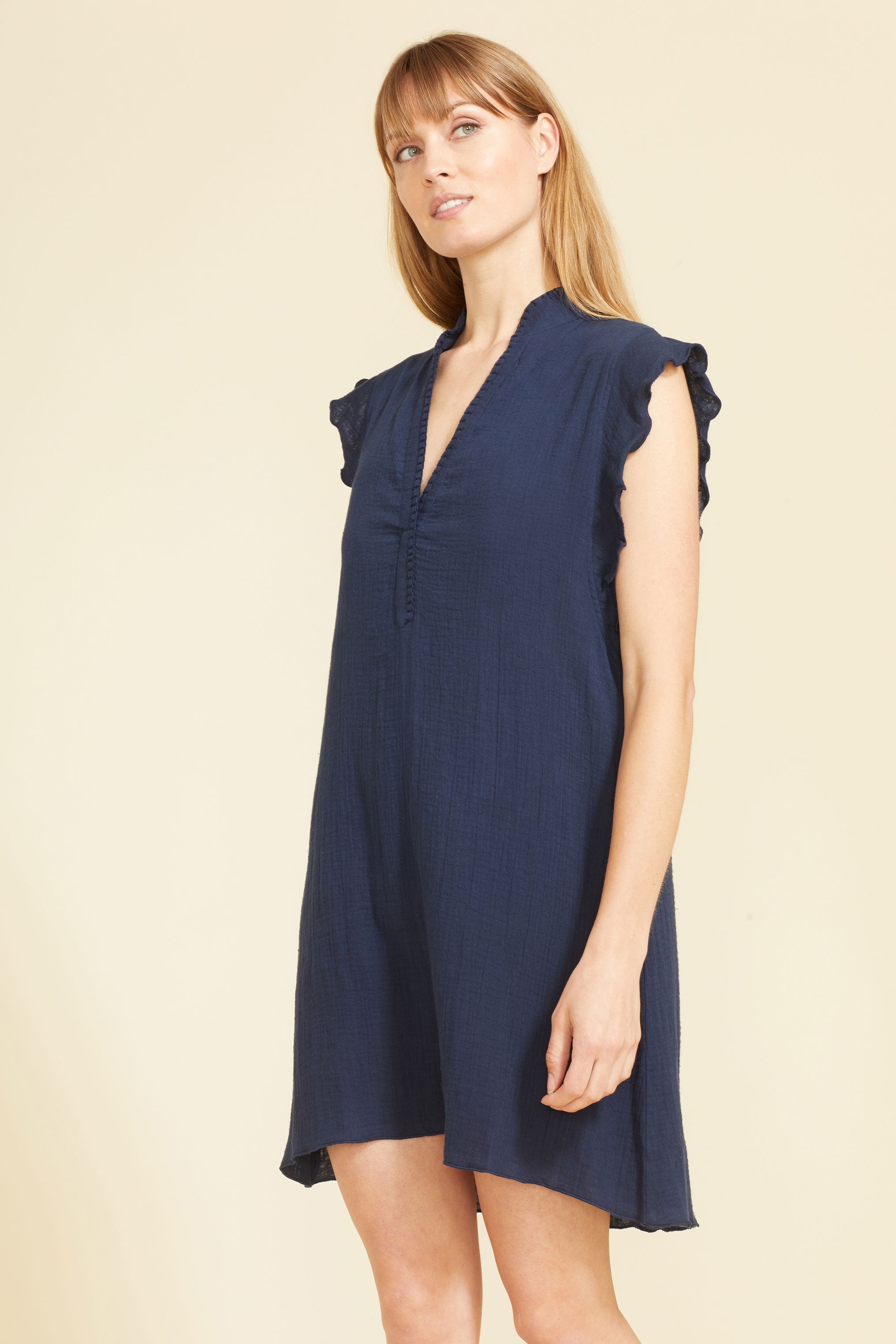 Como Dress - Navy by Sitano