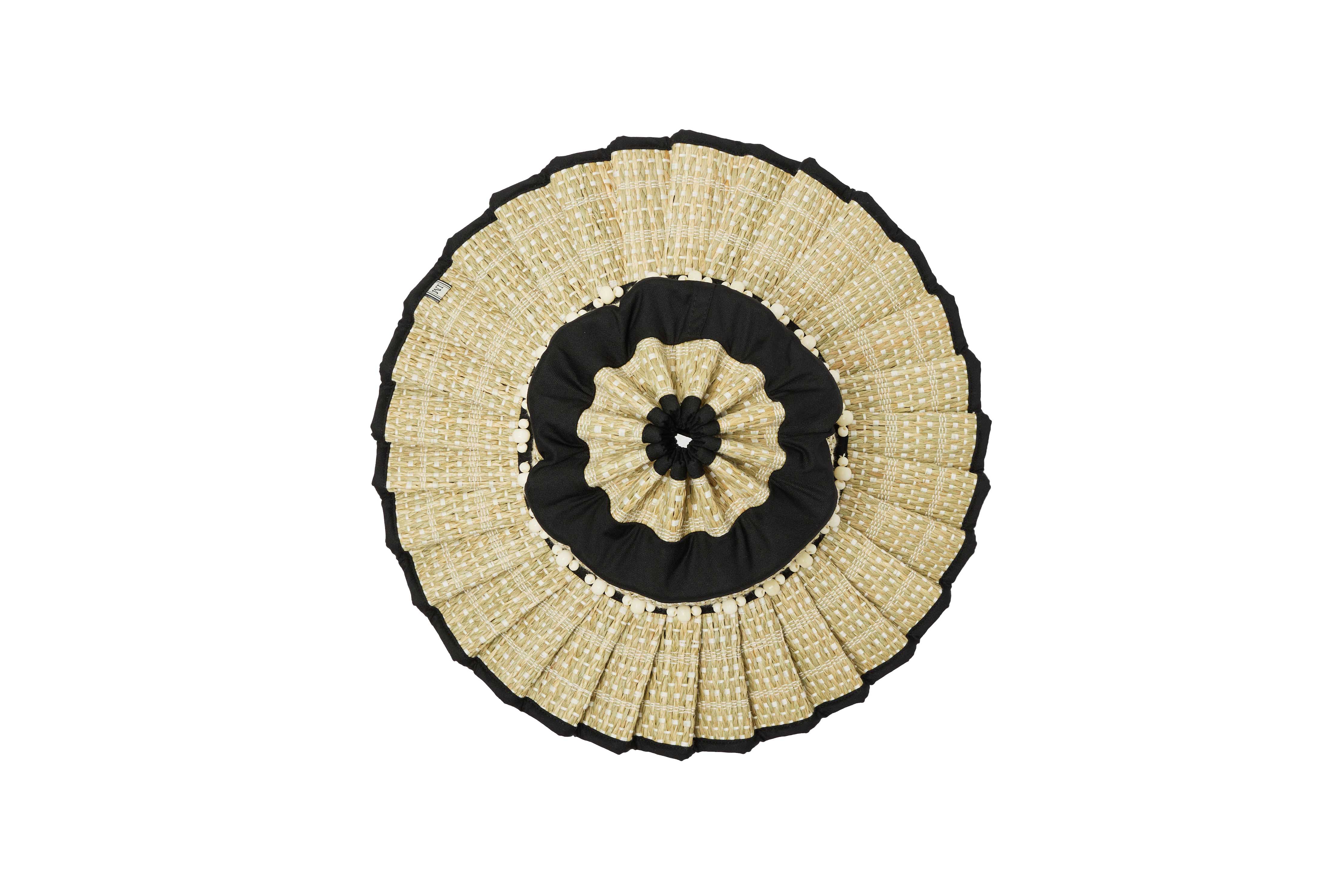 Natalie Simkins Exclusive Braided Black Truffle | Midi Capri Hat by Lo