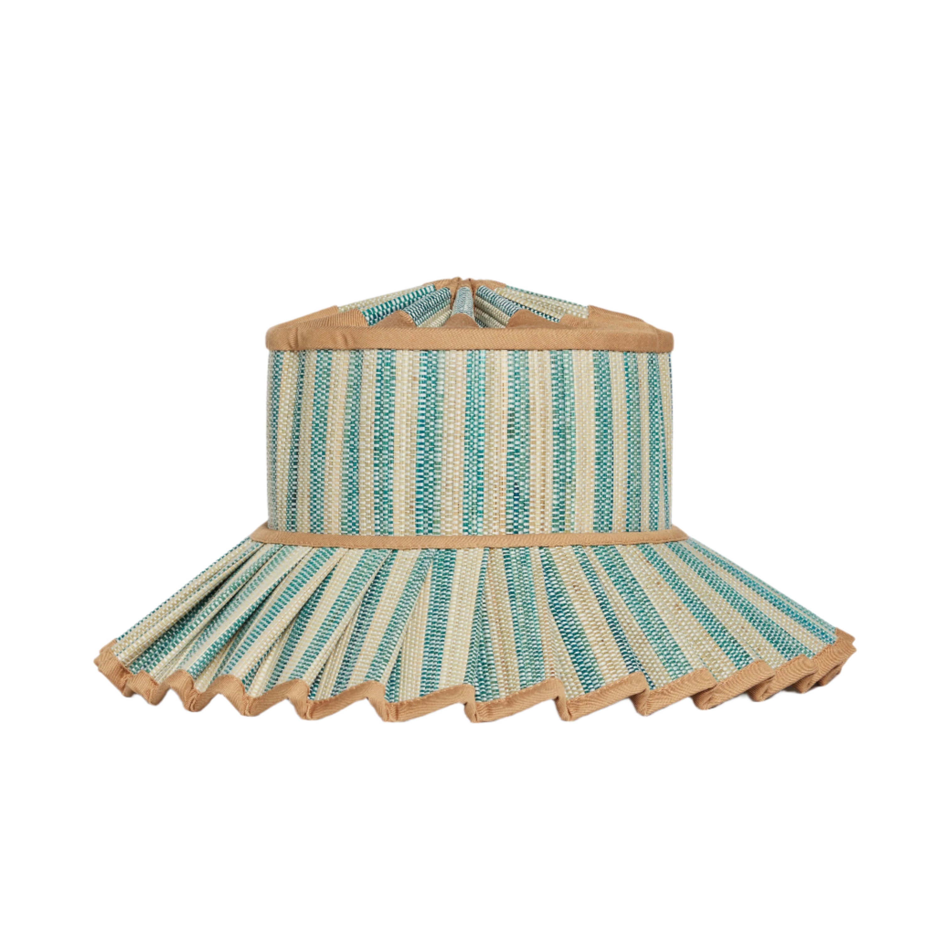 Natalie Simkins Exclusive Azure Caramello | Midi Capri Hat by Lorna Murray