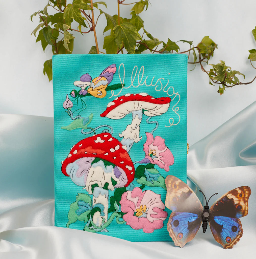 Illusions Book Clutch by Olympia Le-Tan