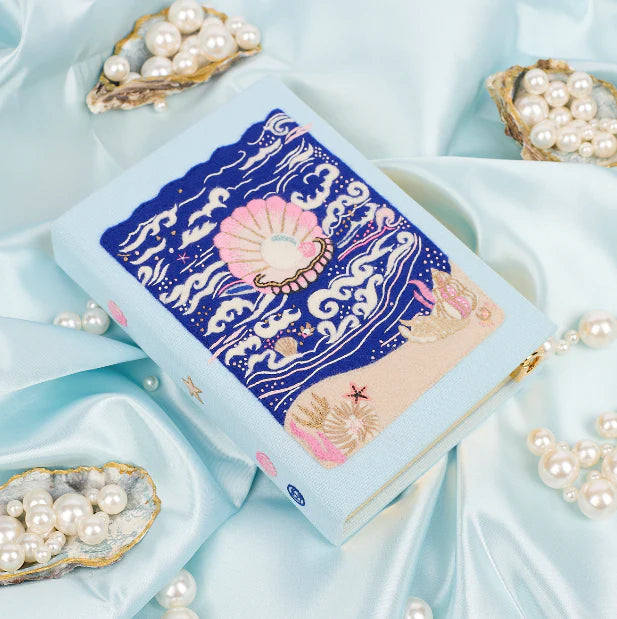 Sea Wonders Book Clutch (Strapped) by Olympia Le-Tan