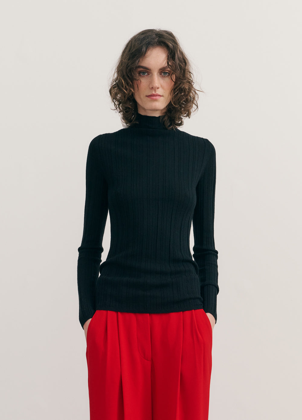 Superfine All Season Cashmere Mockneck by Cashmerism