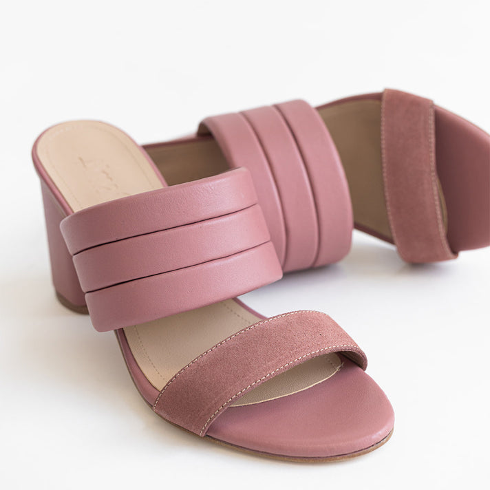 Catalina Mule - Pink by Alma Caso