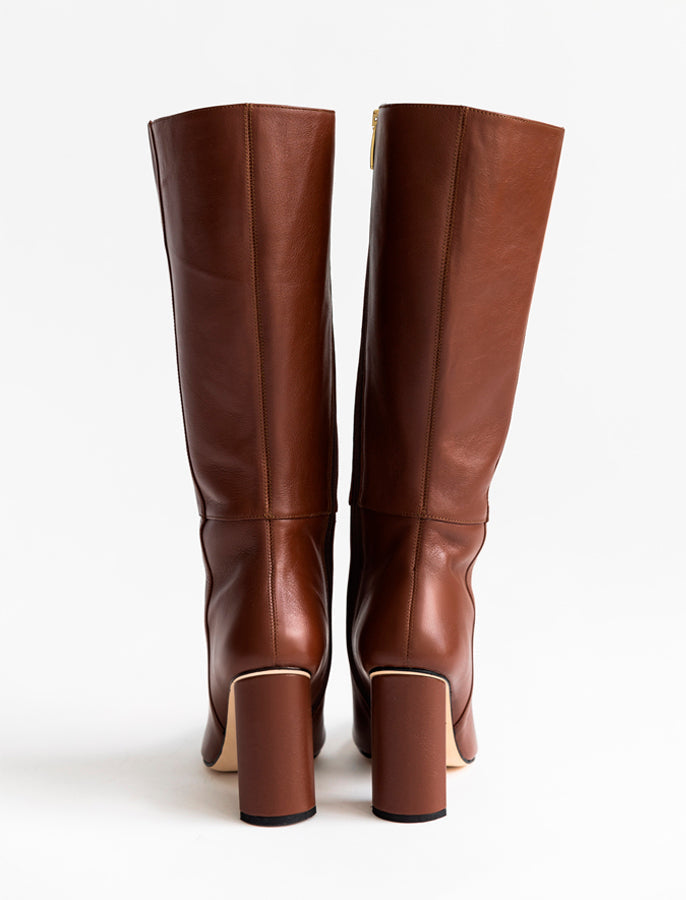 Celina Tall Boot - Camel by Alma Caso
