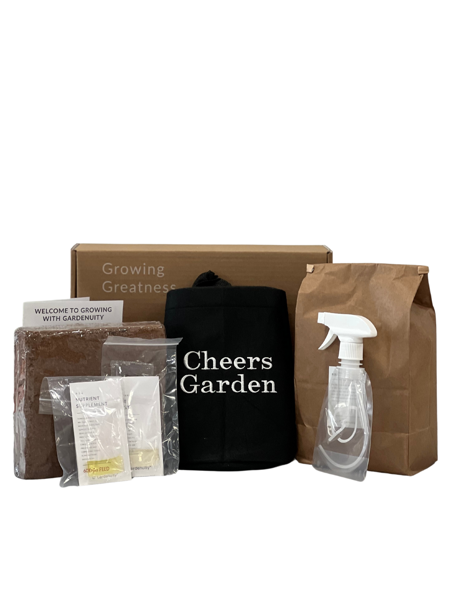 Outdoor Cheers Giftable with Cocktail Garden Salt Gift Set by Gardenuity