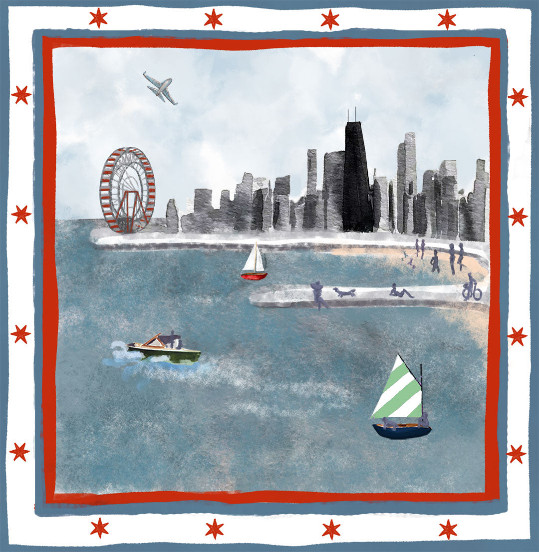 Chicago Scarf by Banniere