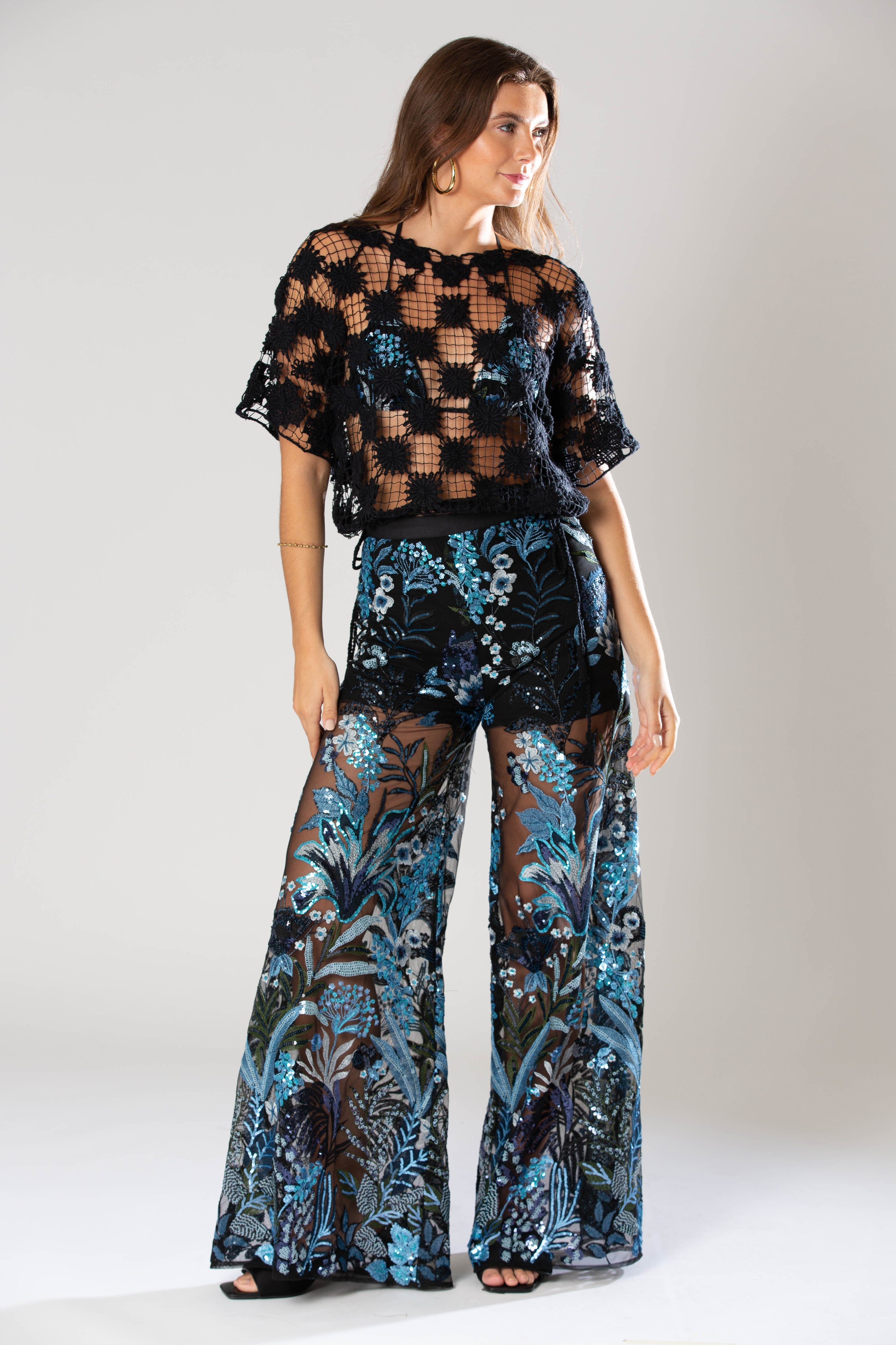 Pamela Sequin Pant by Miguelina