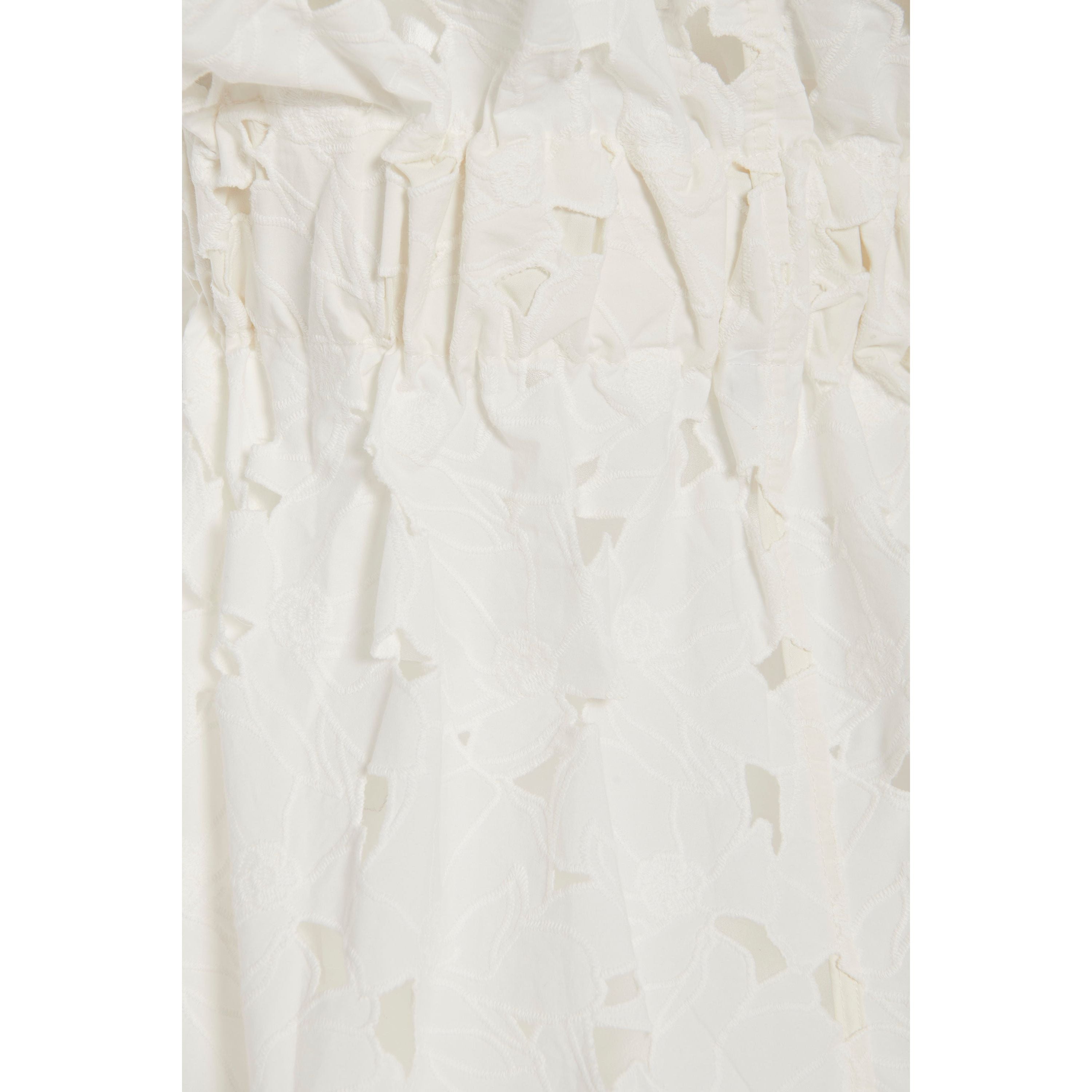 Women's Jaime Dress in White Magnolia Blossom Lace by Casey Marks