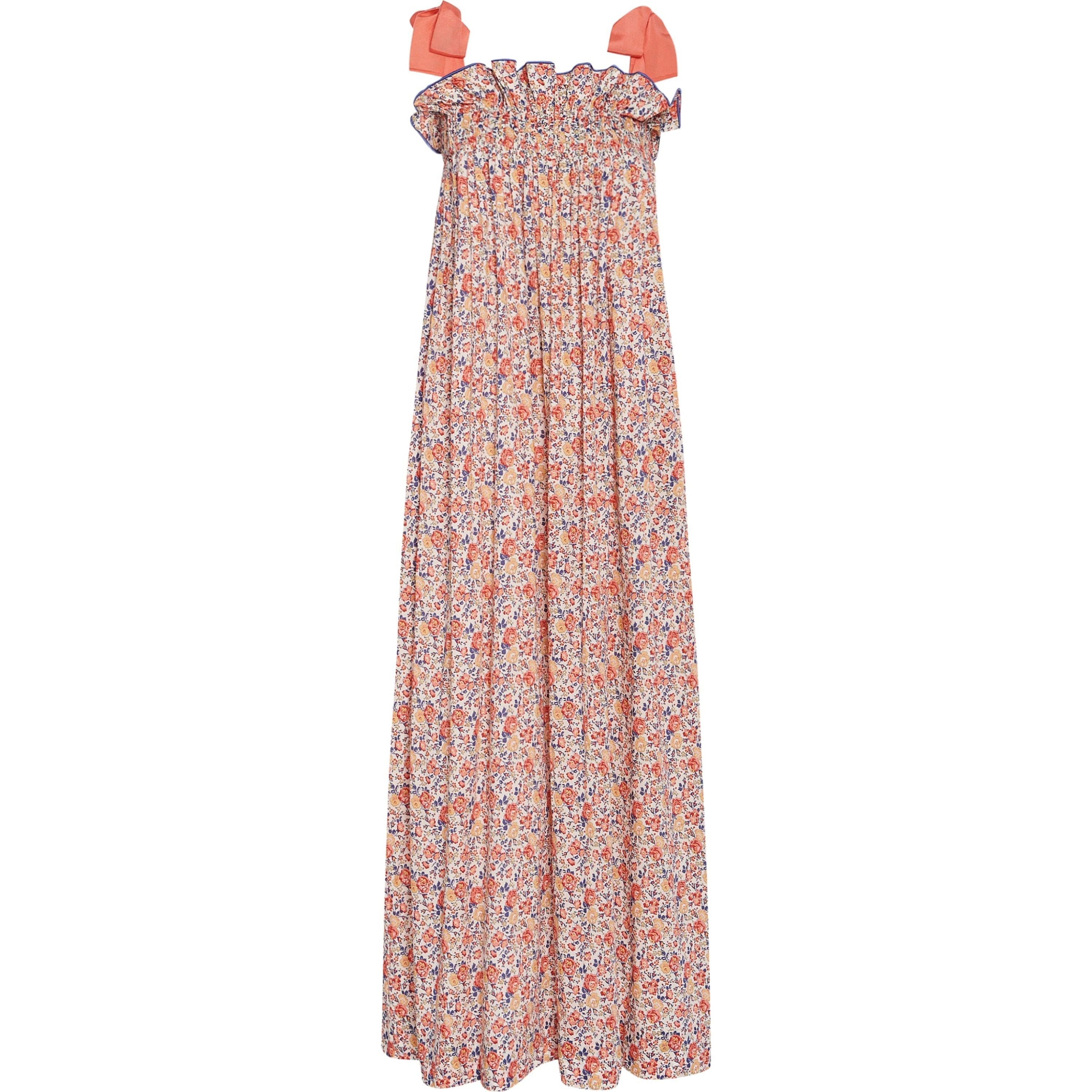 Women's Jaime Dress in Coral Floral by Casey Marks