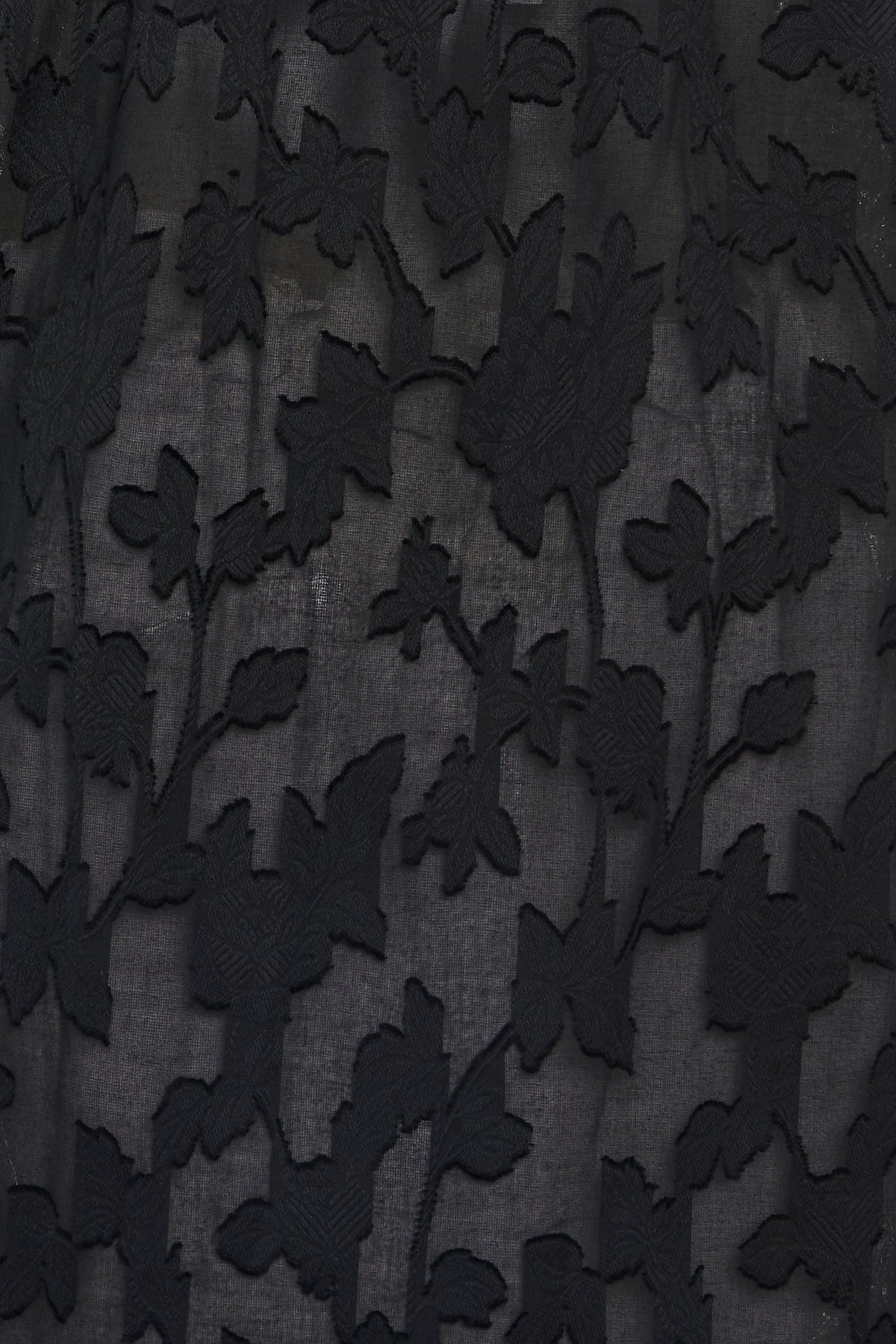 Grace Black Floral Dress by Casey Marks