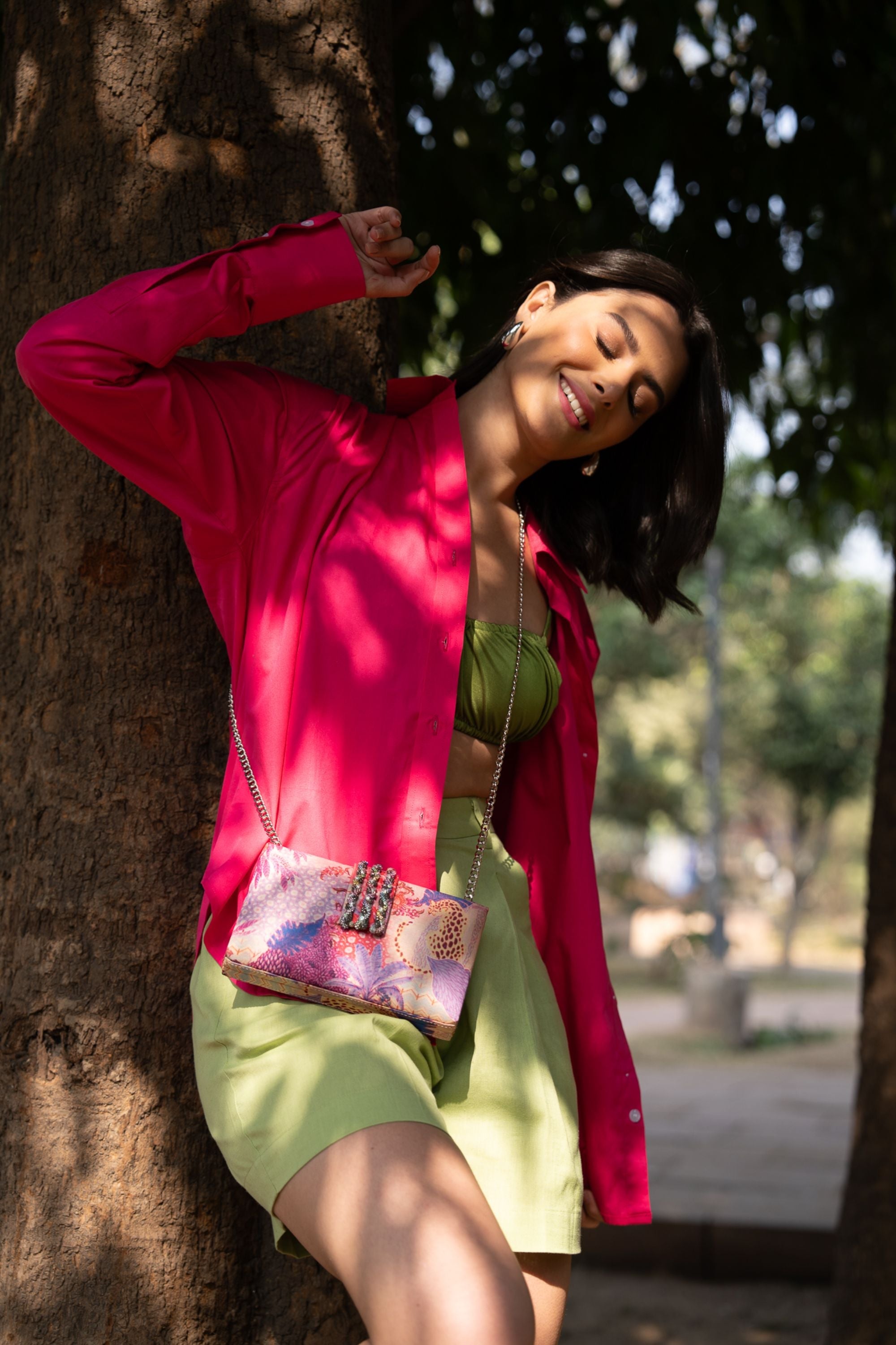 Pink Faerie Clutch by Simitri