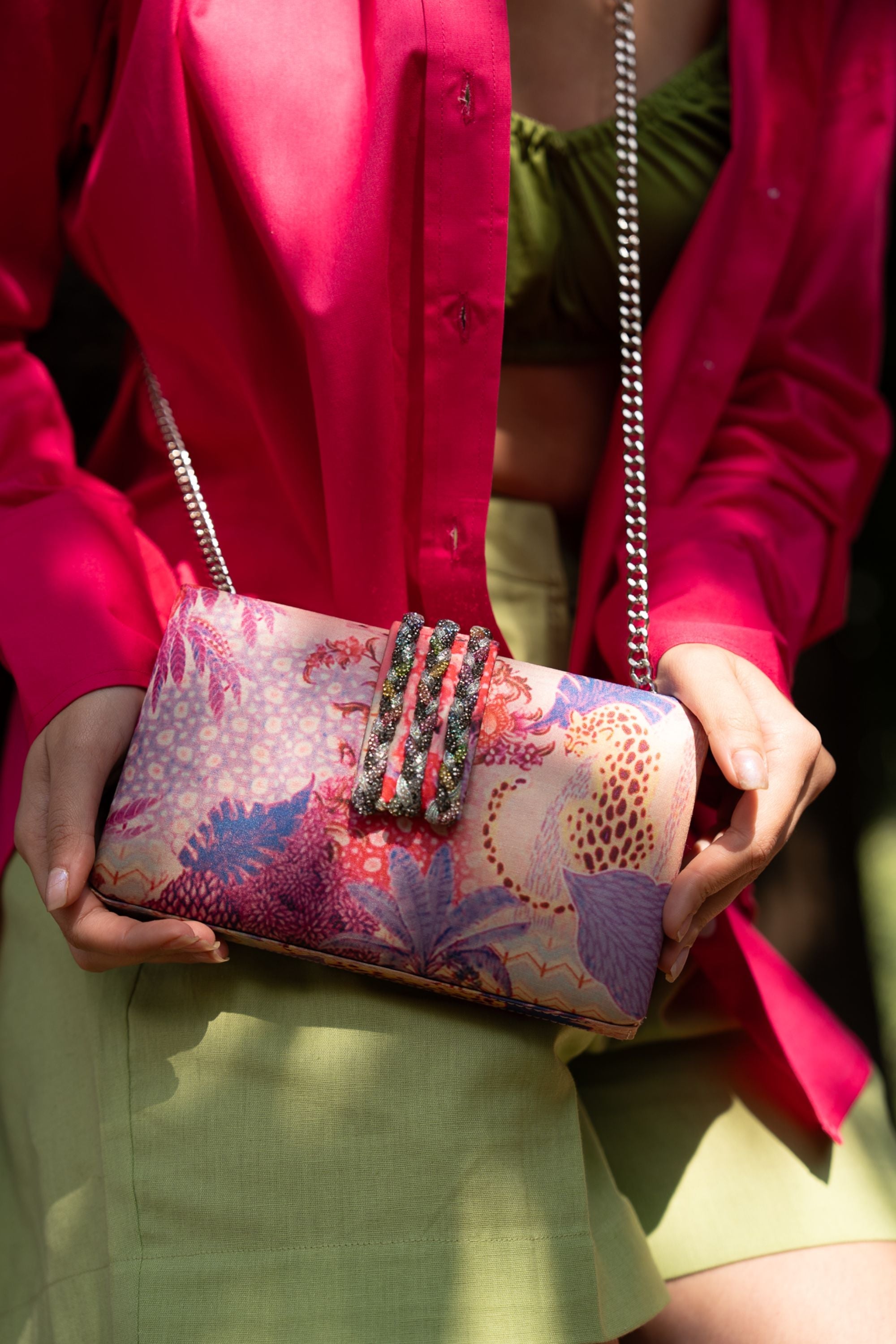 Pink Faerie Clutch by Simitri