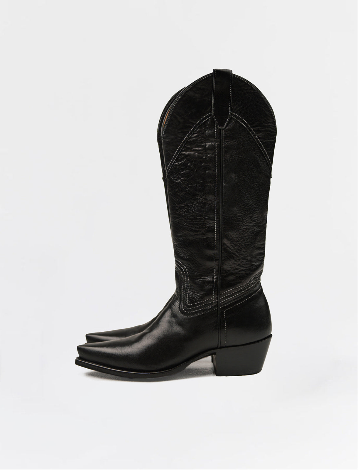 Inés Cowboy Boot - Extended Calf by Alma Caso