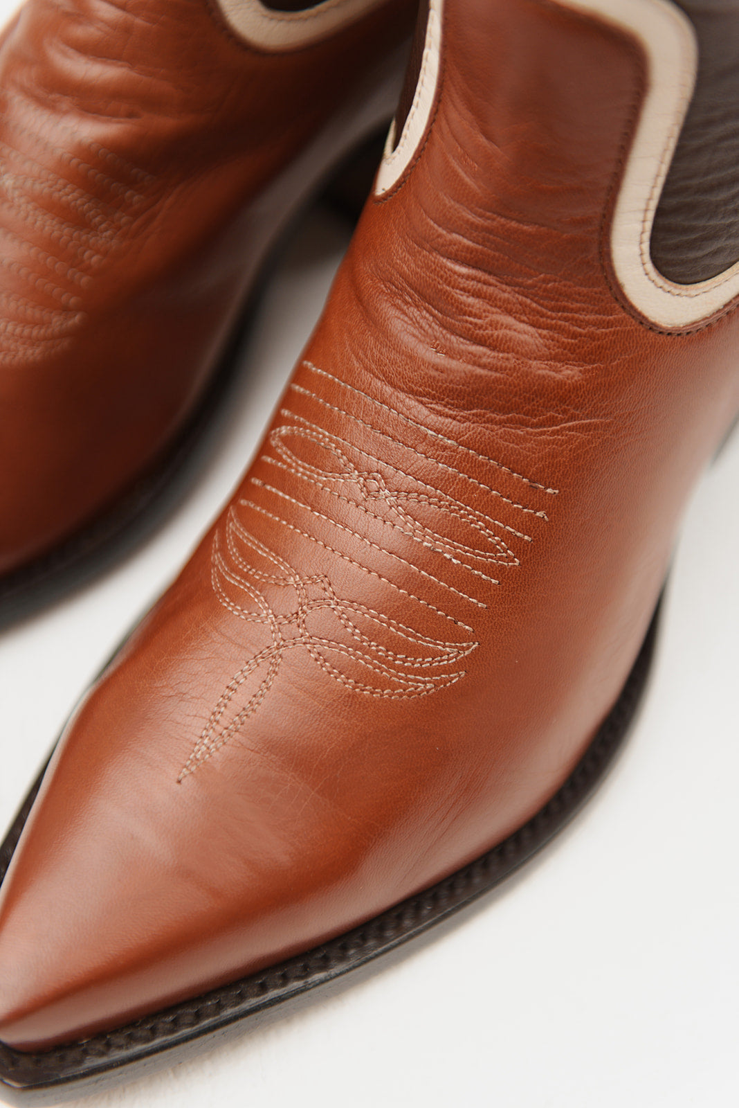 Victoria Midi Cowboy Boot by Alma Caso